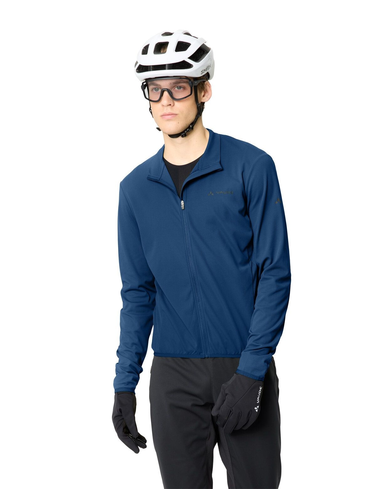 VAUDE Radtrikot »MEN'S MATERA LS TRICOT II« für Radsport, mit zwei offenen Rückentaschen, mit langen Ärmeln