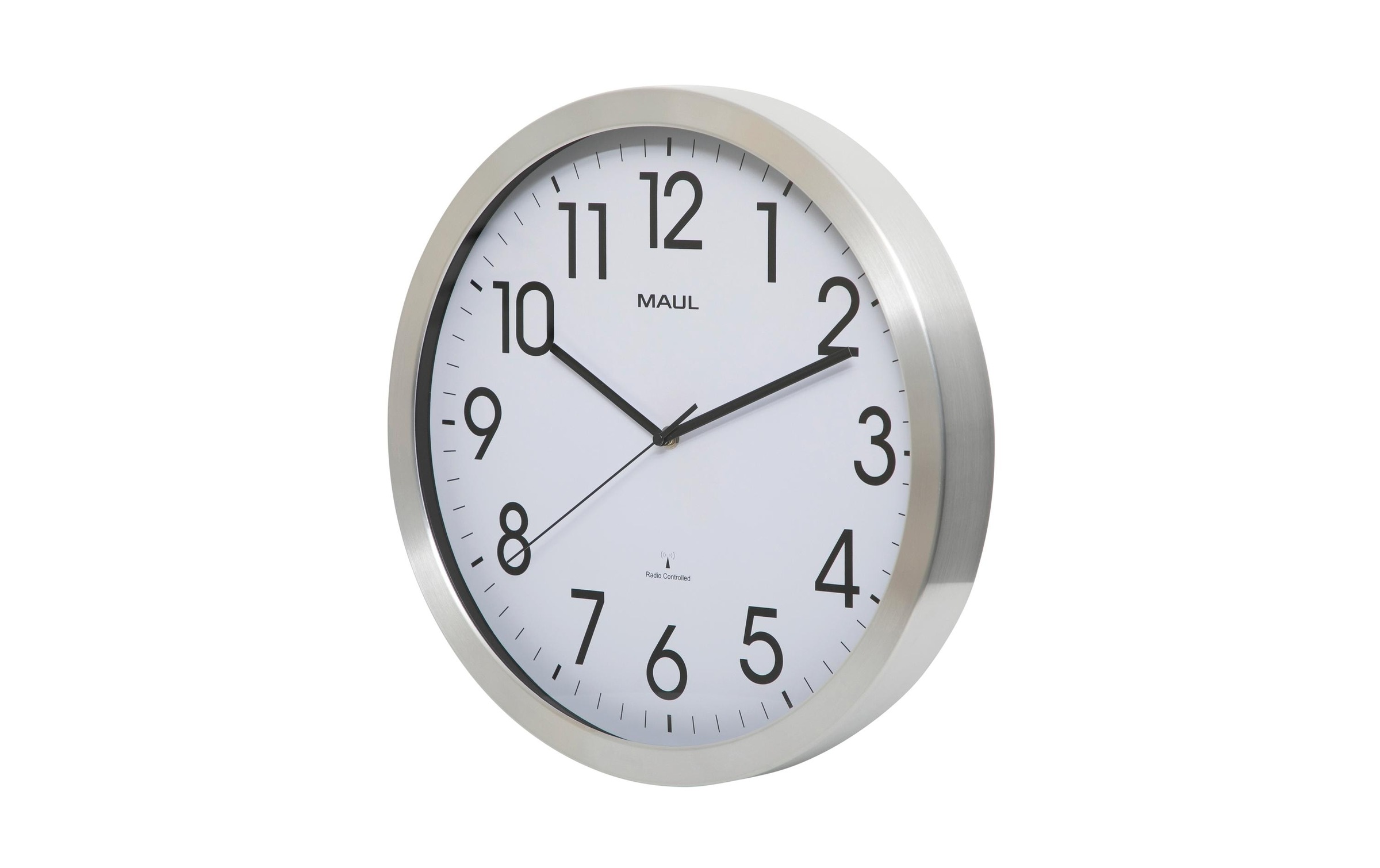 Maul Wanduhr »Wanduhr MAULmove, Silber«