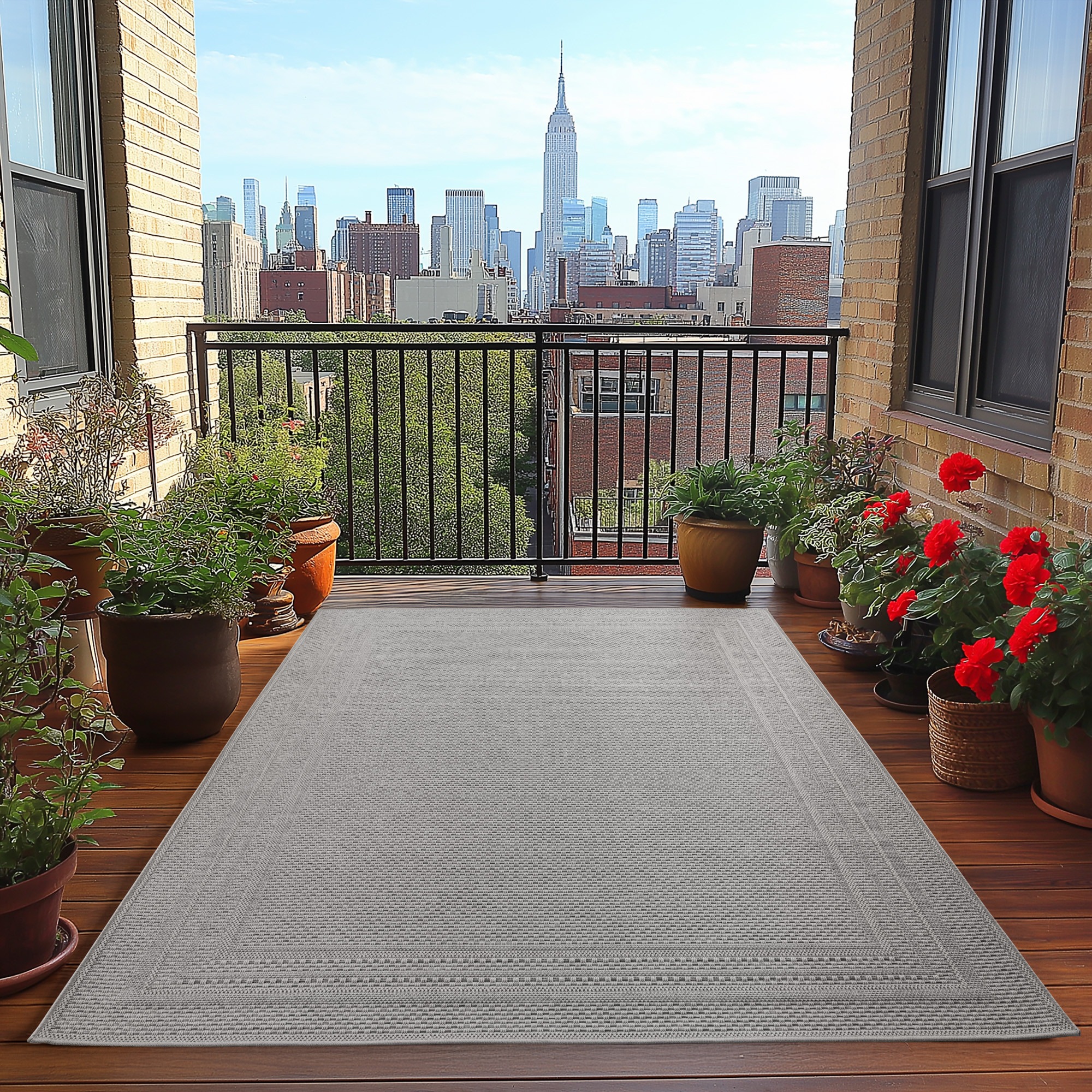 Ayyildiz Teppiche Outdoorteppich »DESERT 1304«, rechteckig, 5 mm Höhe, In und Outdoor, Wohnzimmer, Aussenbereich