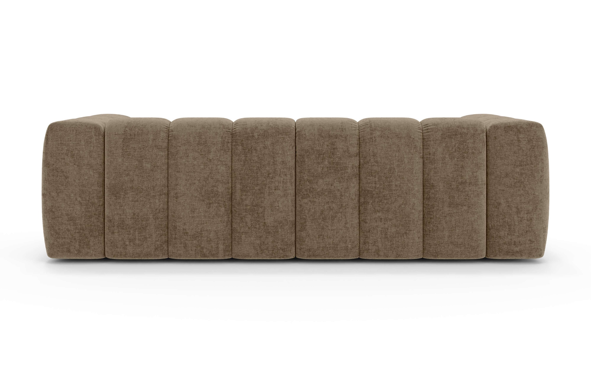 homsy by Ana Johnson Big-Sofa »BOUBELLE Design-Sofa mit Steppung, Bubble-Optik, Breite 246 cm« 4-Sitzer mit Wellenunterfederung, L Sitztiefe 63 cm