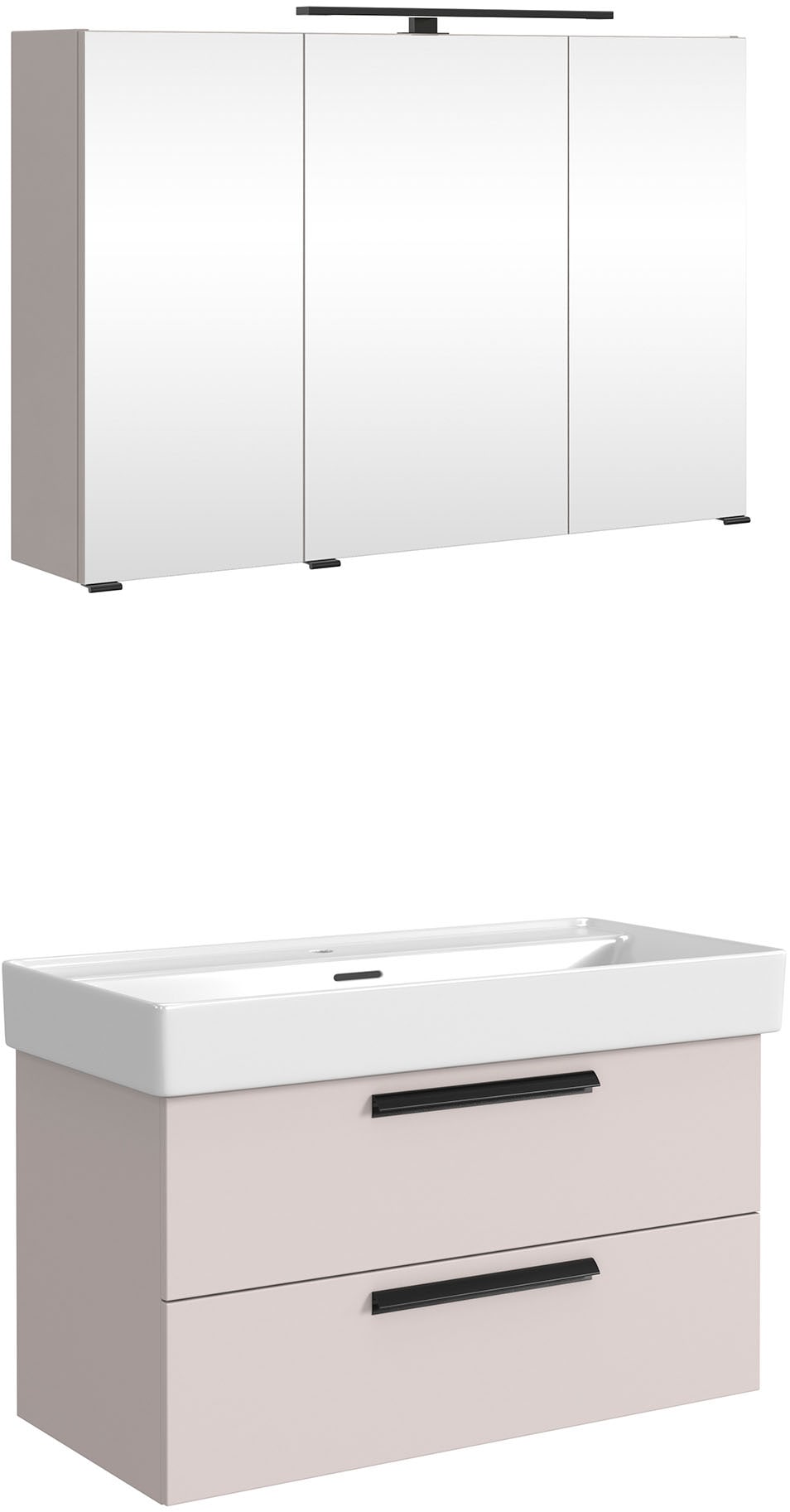 welltime Badmöbel-Set »SALVADA, 2tlg-Set, gedämpfte Scharniere, Softclose, günstig online kaufen