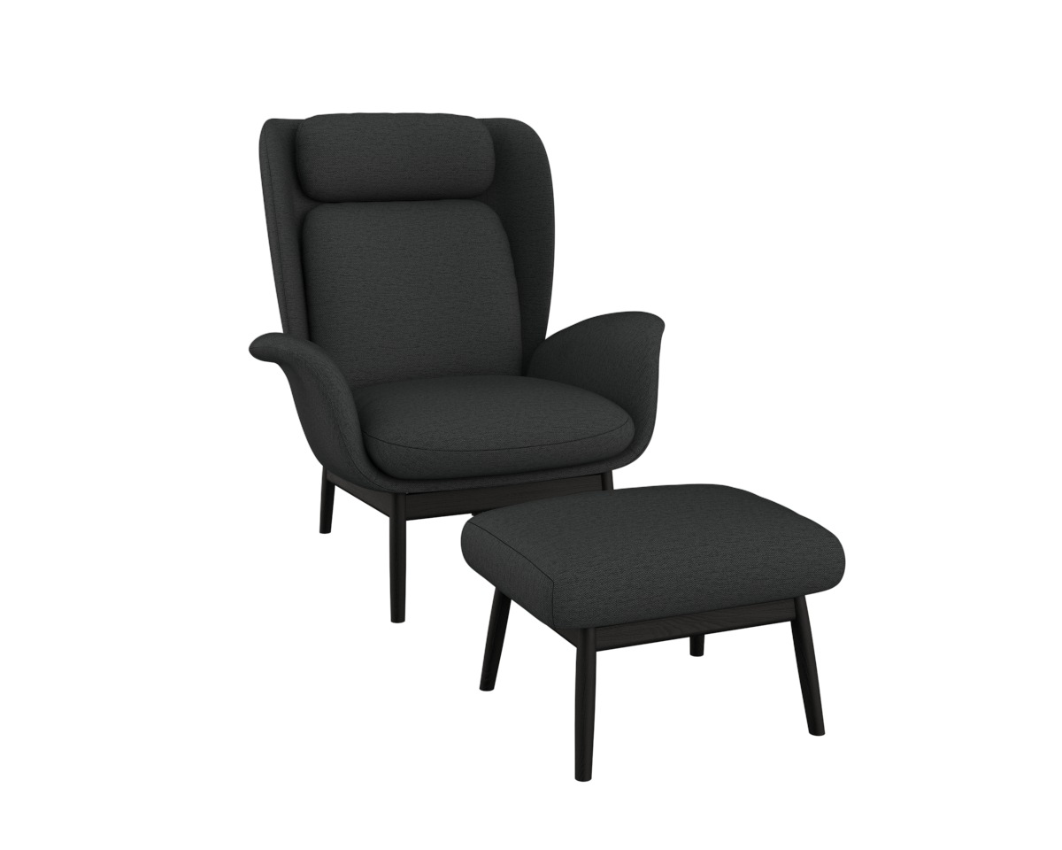 FLEXLUX Ohrensessel »Padova Scandic Design Sessel, erstklassiger Sitz- und günstig online kaufen