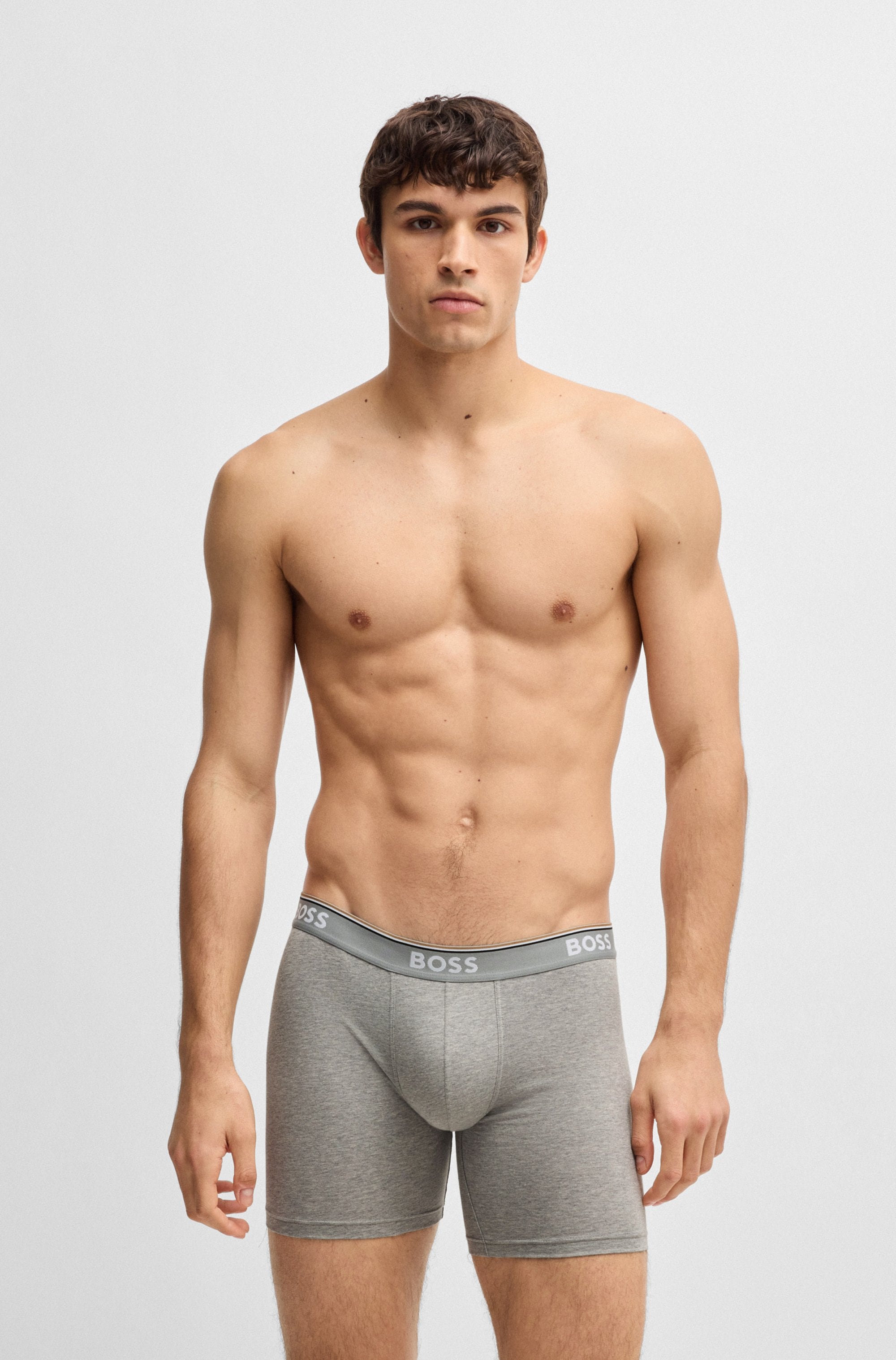 BOSS Boxershorts »BoxerBrLong 3P Power«