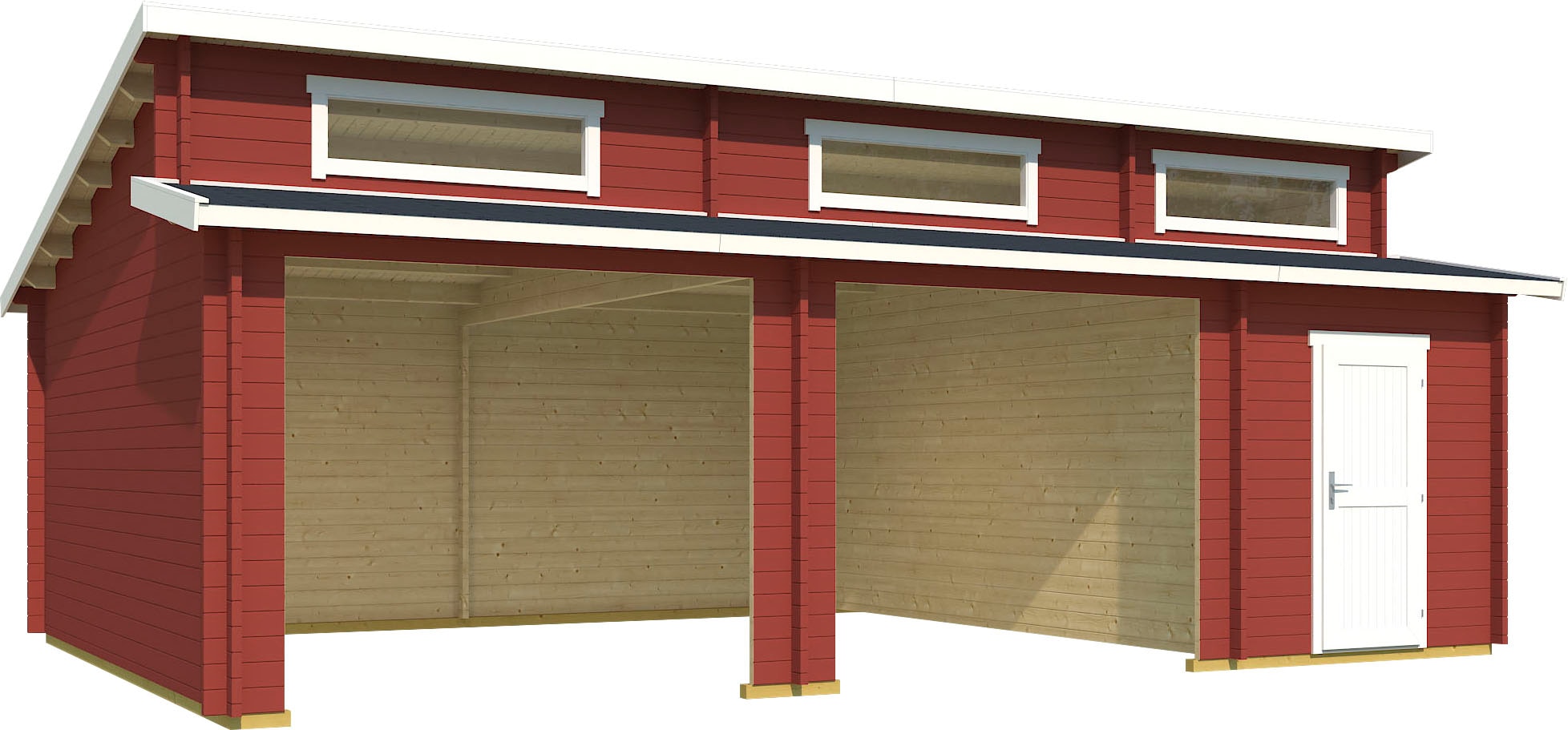 LASITA MAJA Garage »Hawaii«, (Für 2 Fahrzeuge geeignet) günstig online kaufen