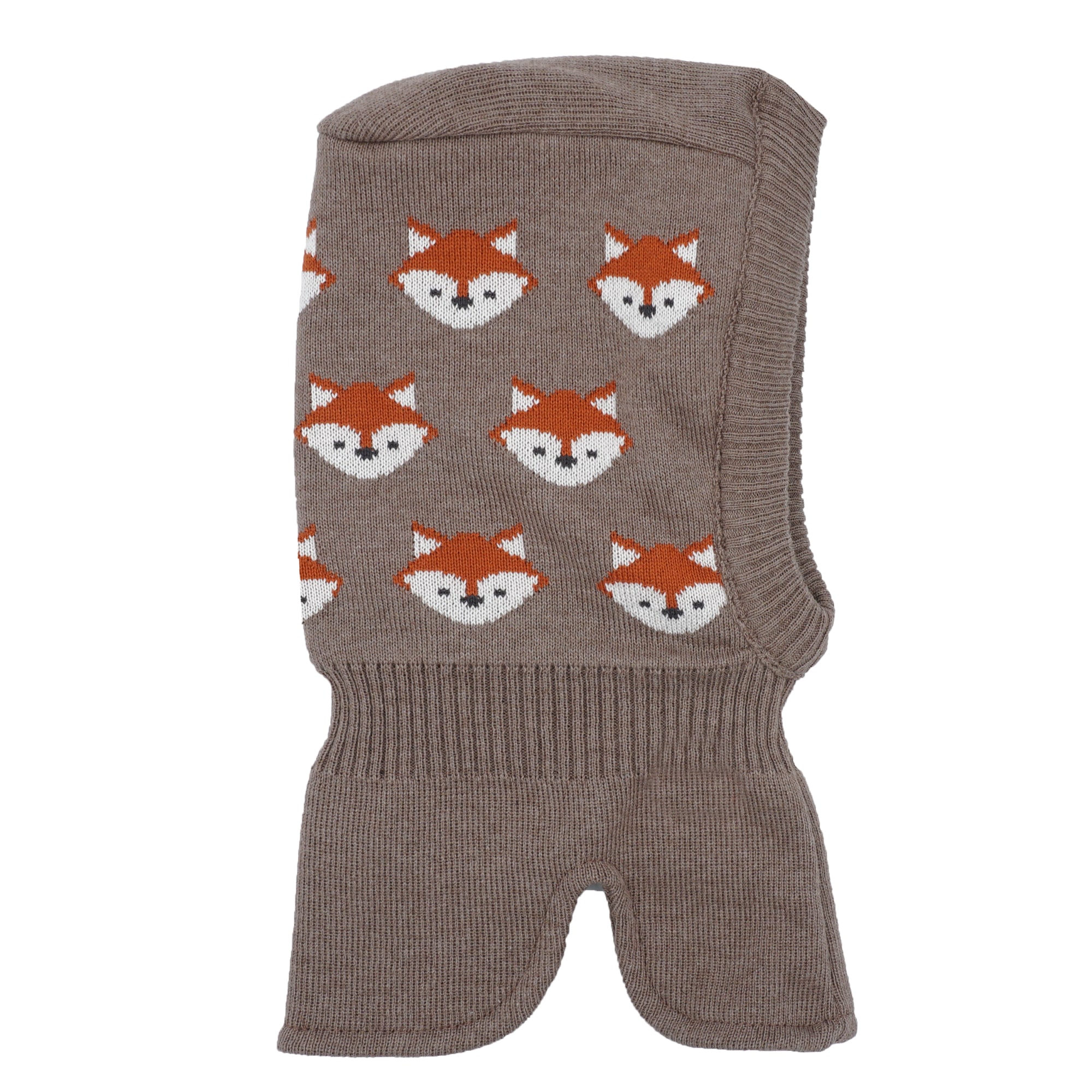 MAXIMO Schlupfmütze, Baumwolle, gefüttert, wärmend, doppelt gestrickt, ausgenähtes Halsteil