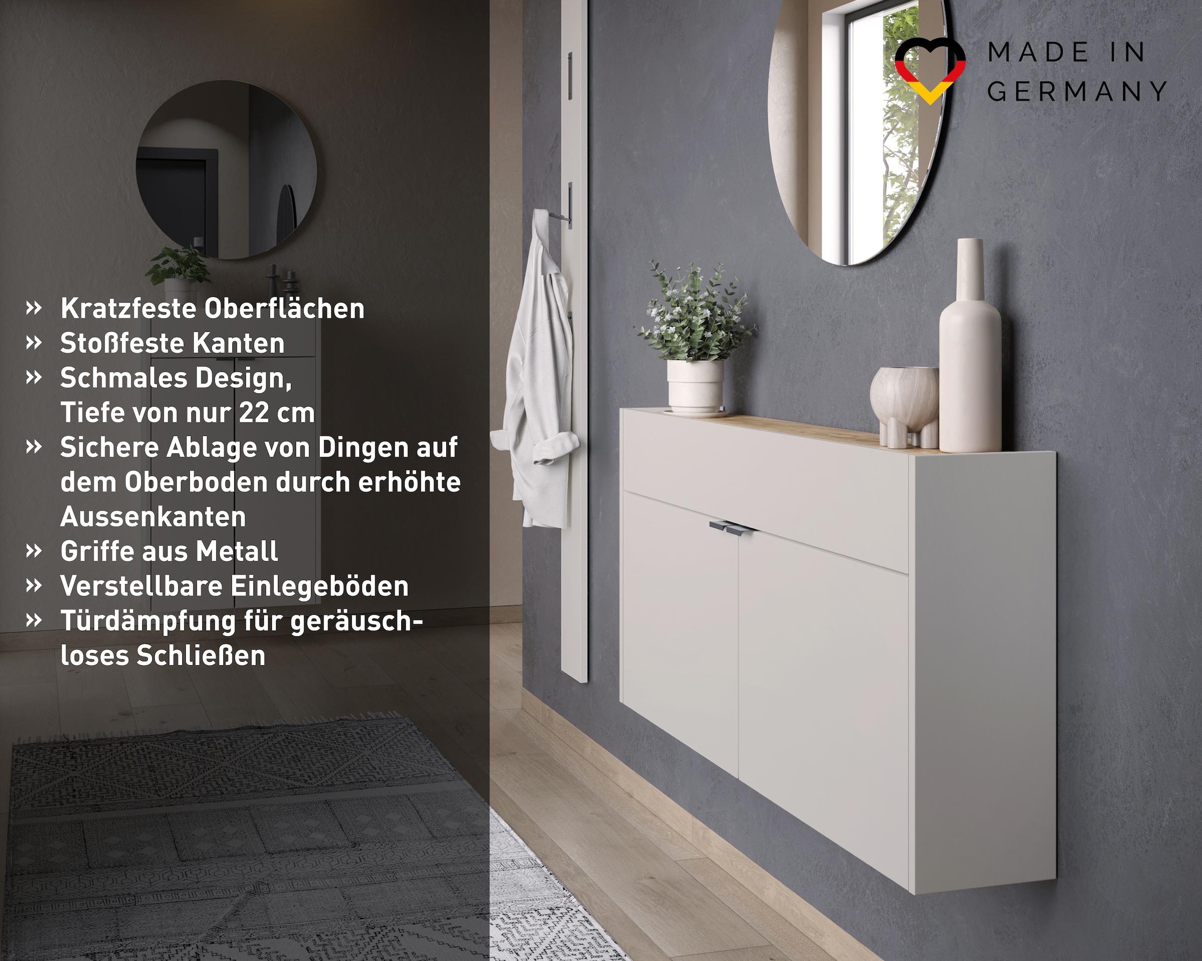 GERMANIA Garderoben-Set »GW-Ameca« Set, 3 Stk. tlg.
