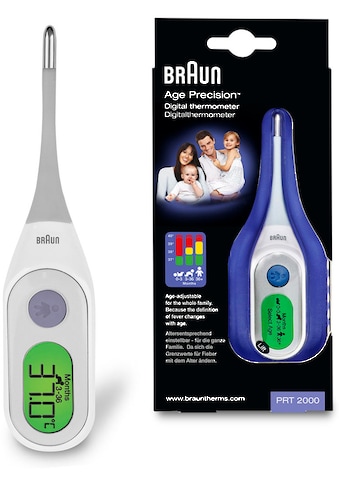 Braun Fieberthermometer »PRT2000 Age Precision«, Digitalthermometer mit... kaufen