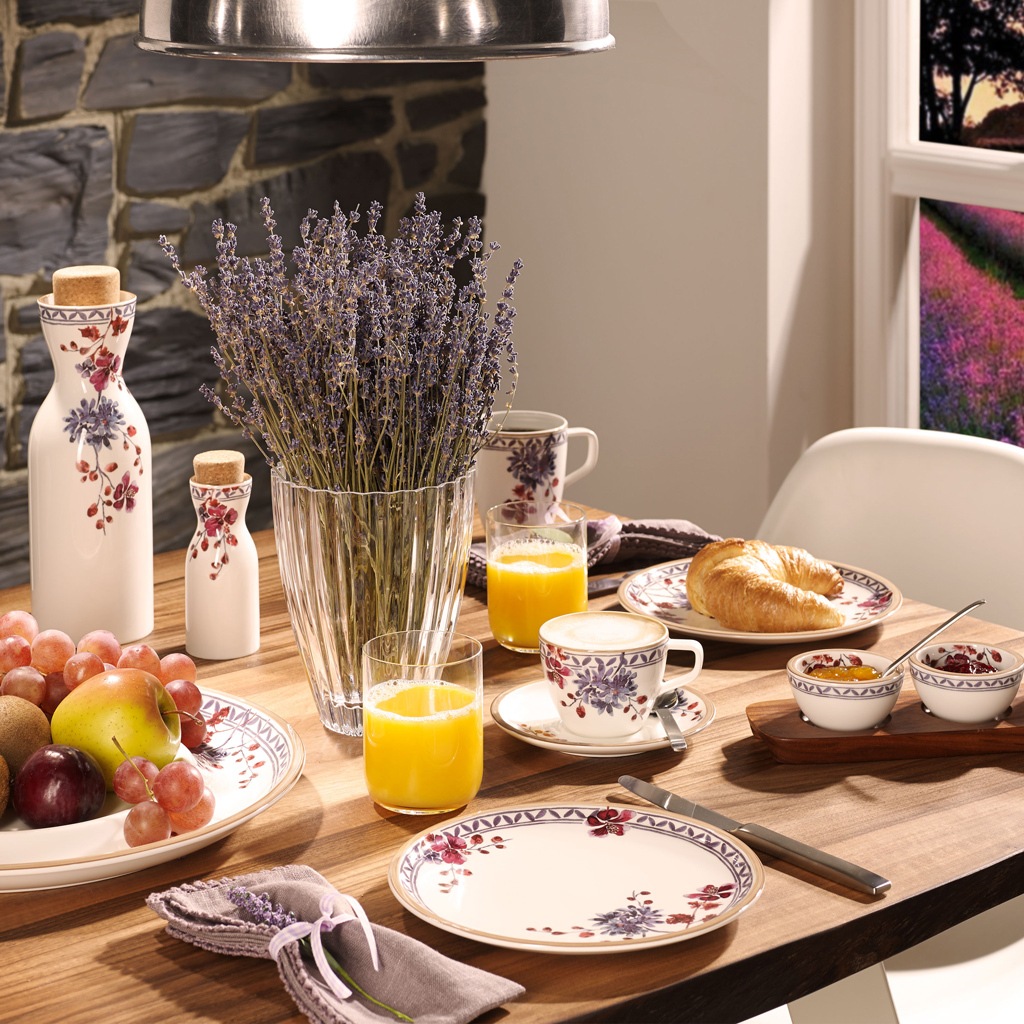 Villeroy & Boch Tasse »Kaffeetassen mit Untertassen Artesano Provençal Lave günstig online kaufen
