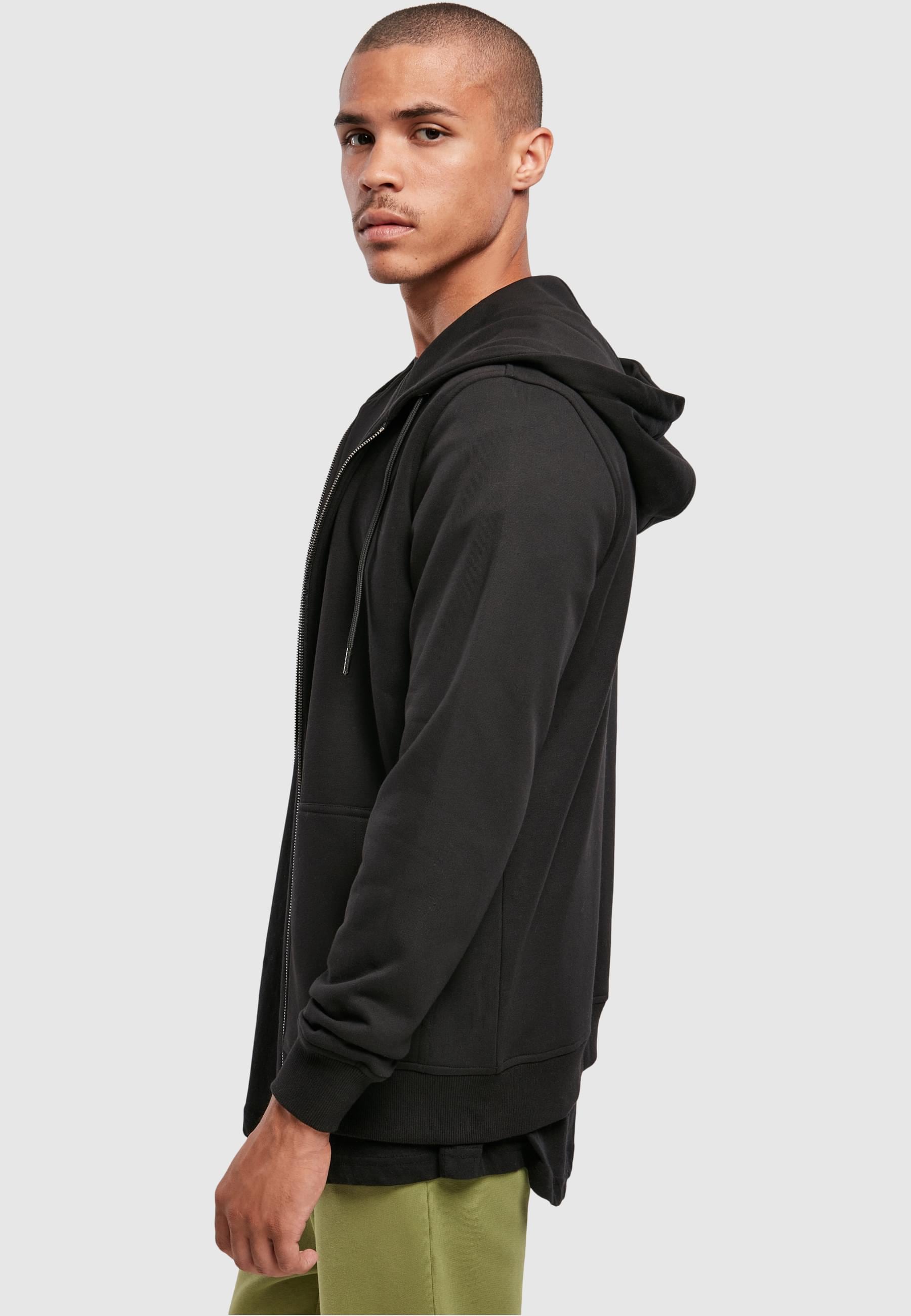 URBAN CLASSICS Sweatjacke »Urban Classics Herren Basic Terry Zip Hoody«, 1 Stk.
