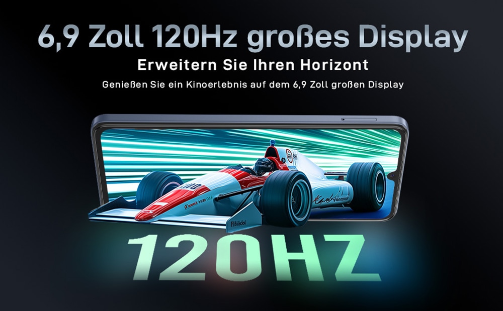 ZTE Smartphone »Blade V70 Max« Galactic Gray
