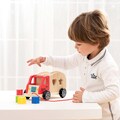New Classic Toys® Nachziehfahrzeug »Educational, Zieh- Und Sortierspiel Lkw - 6 Steine«, aus Holz
