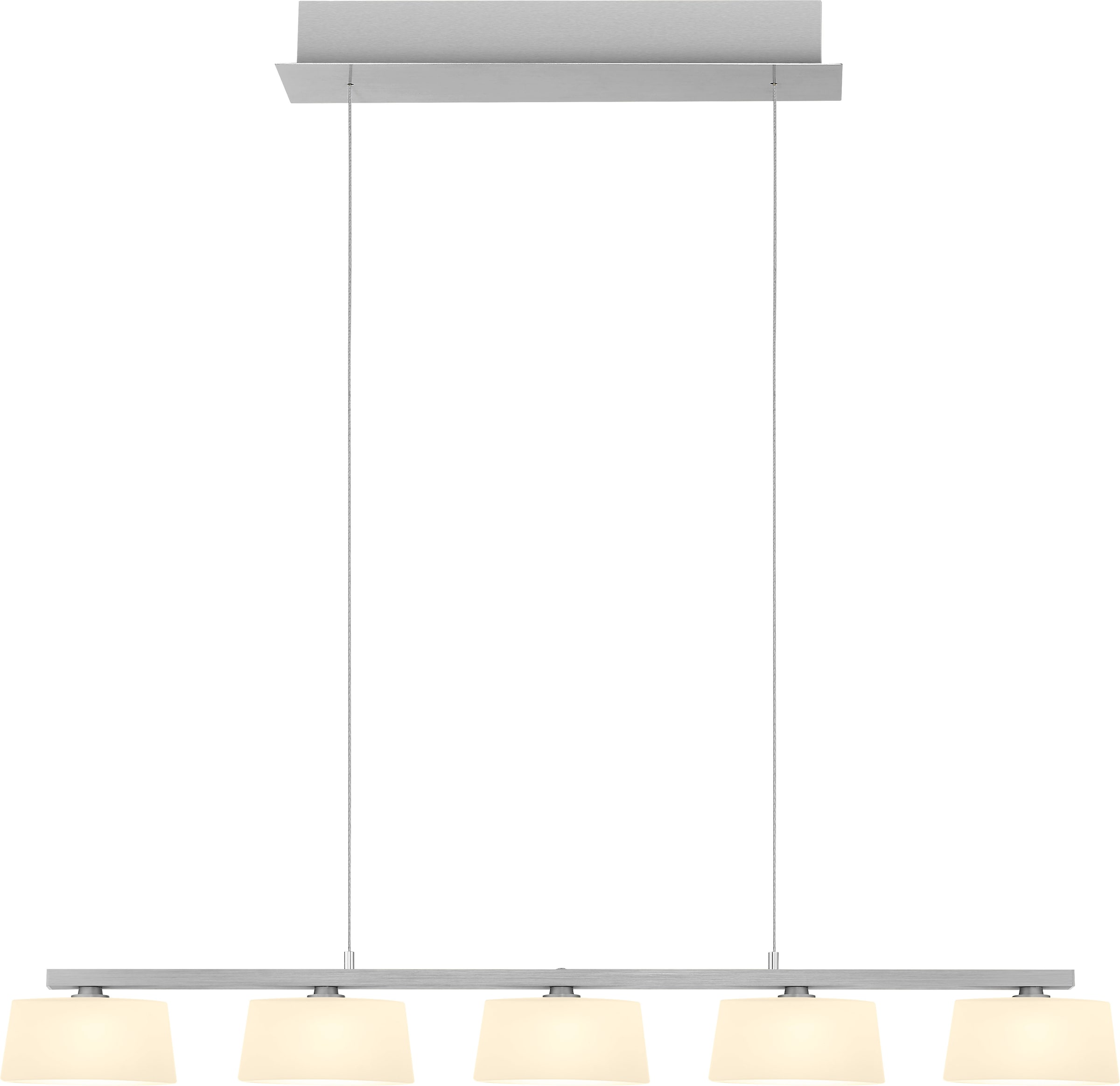 HELL höllisch gutes Licht LED Pendelleuchte »VIEW« LED-Modul 1 Stk. Extra-Warmweiß Tastdimmer, Dim to warm, Stufenlos höhenverstellbar