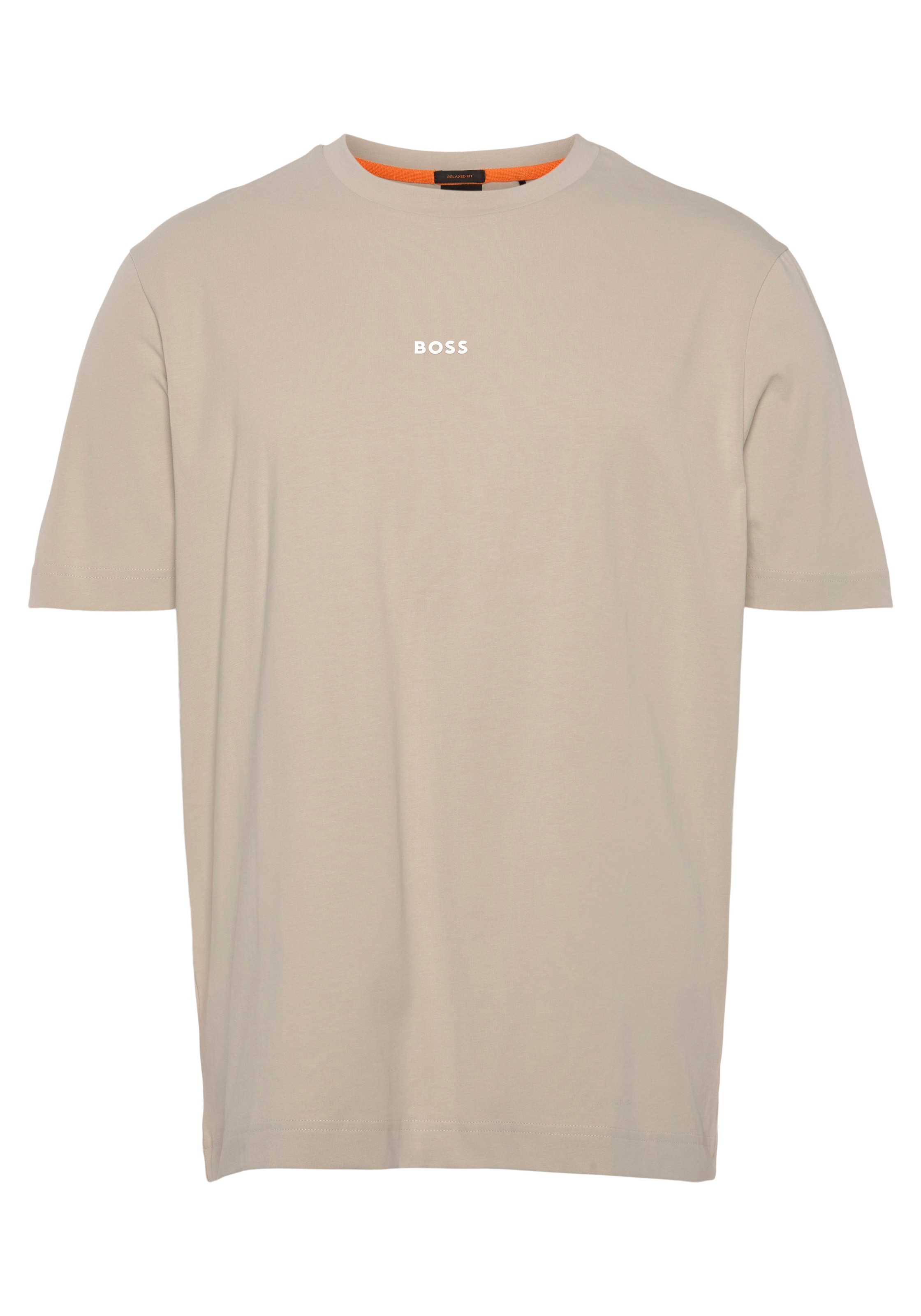 BOSS ORANGE Print-Shirt »TChup«, (1 tlg.), mit Marken-Print auf der Brust