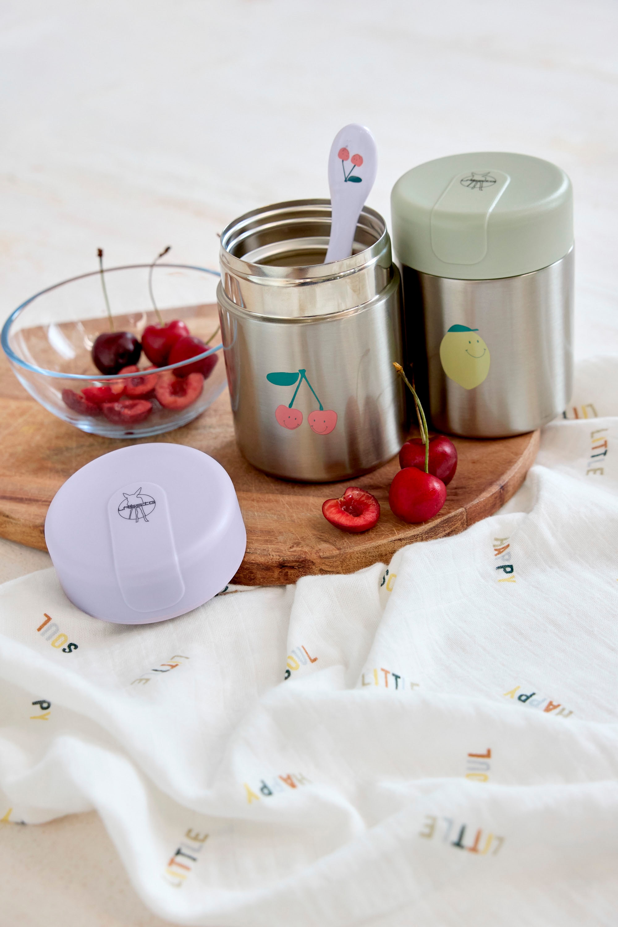 LÄSSIG Thermobehälter »Happy Fruits Kirsche«