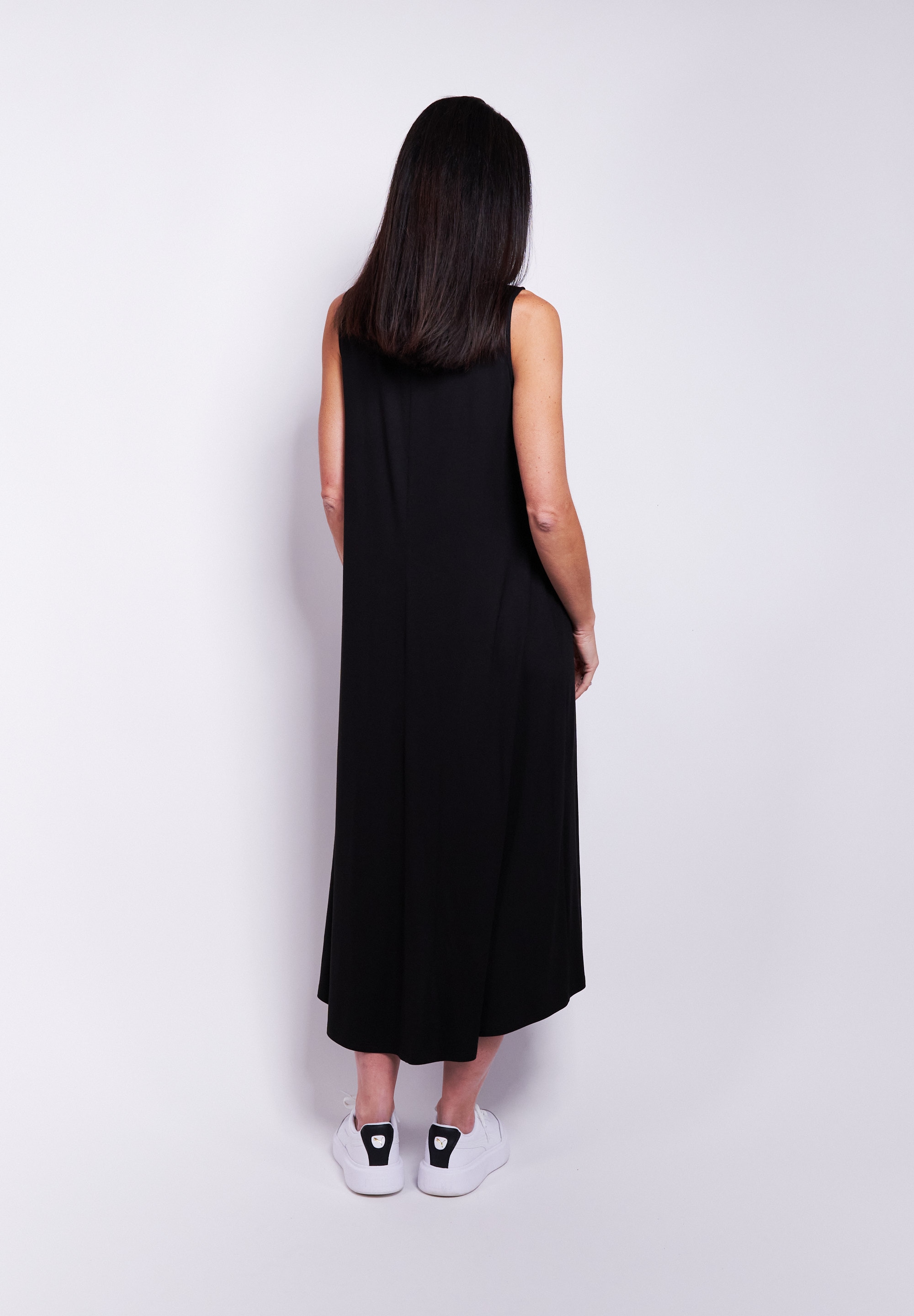 Seidel Moden Midikleid, ärmellos, aus Viskose - MADE IN GERMANY