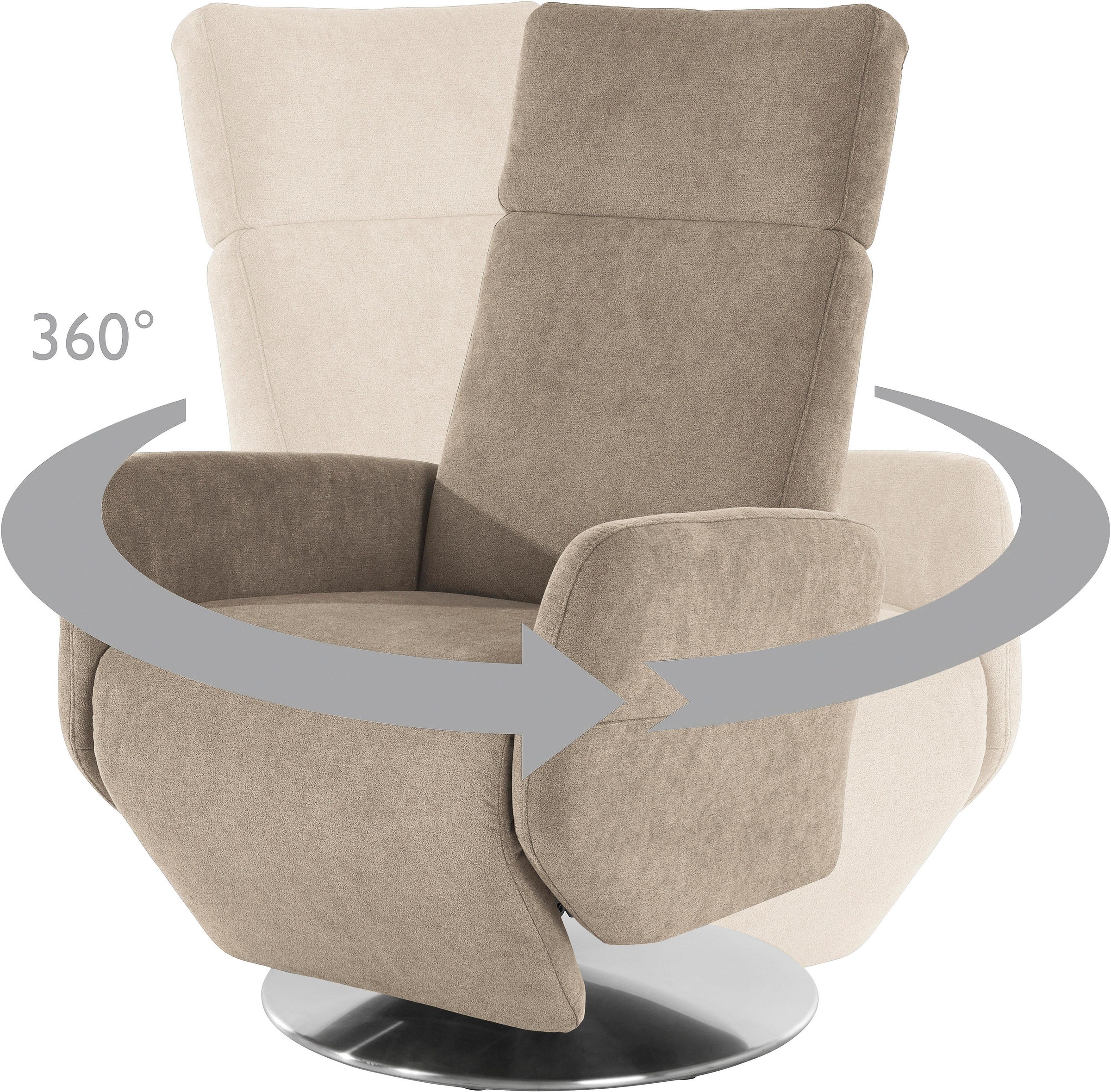 sit&more TV-Sessel »Kobra«, manuelle Relaxfunktion günstig online kaufen