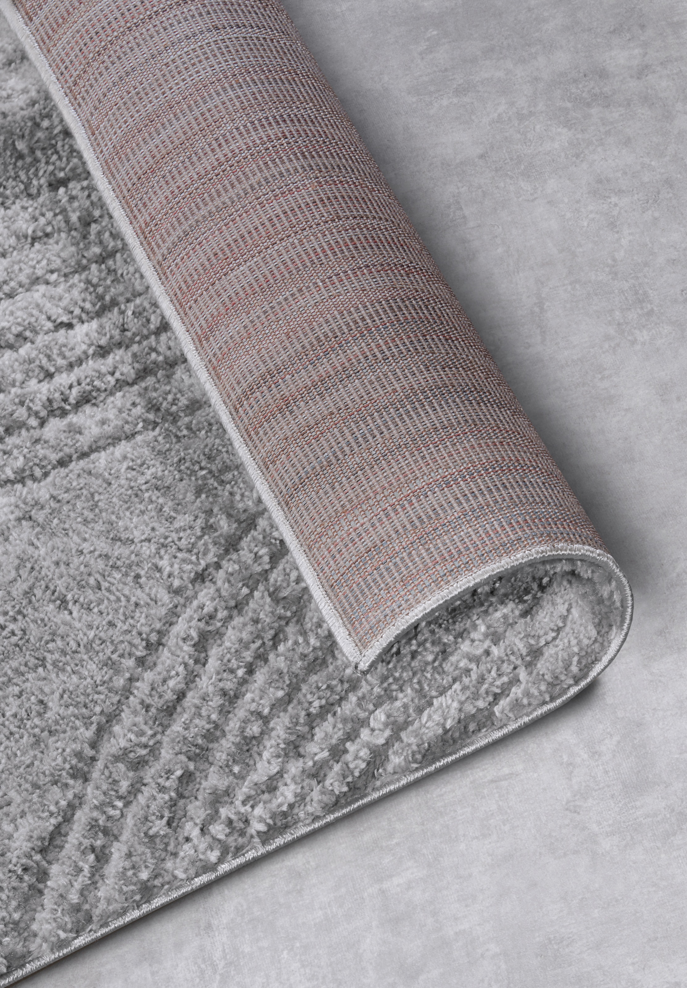 ELLE DECORATION Designteppich »Pigment«, rechteckig, 18 mm Höhe, Hochflor, Shaggy, Läufer, weich, Langflor, modern, Hoch Tief Effekt