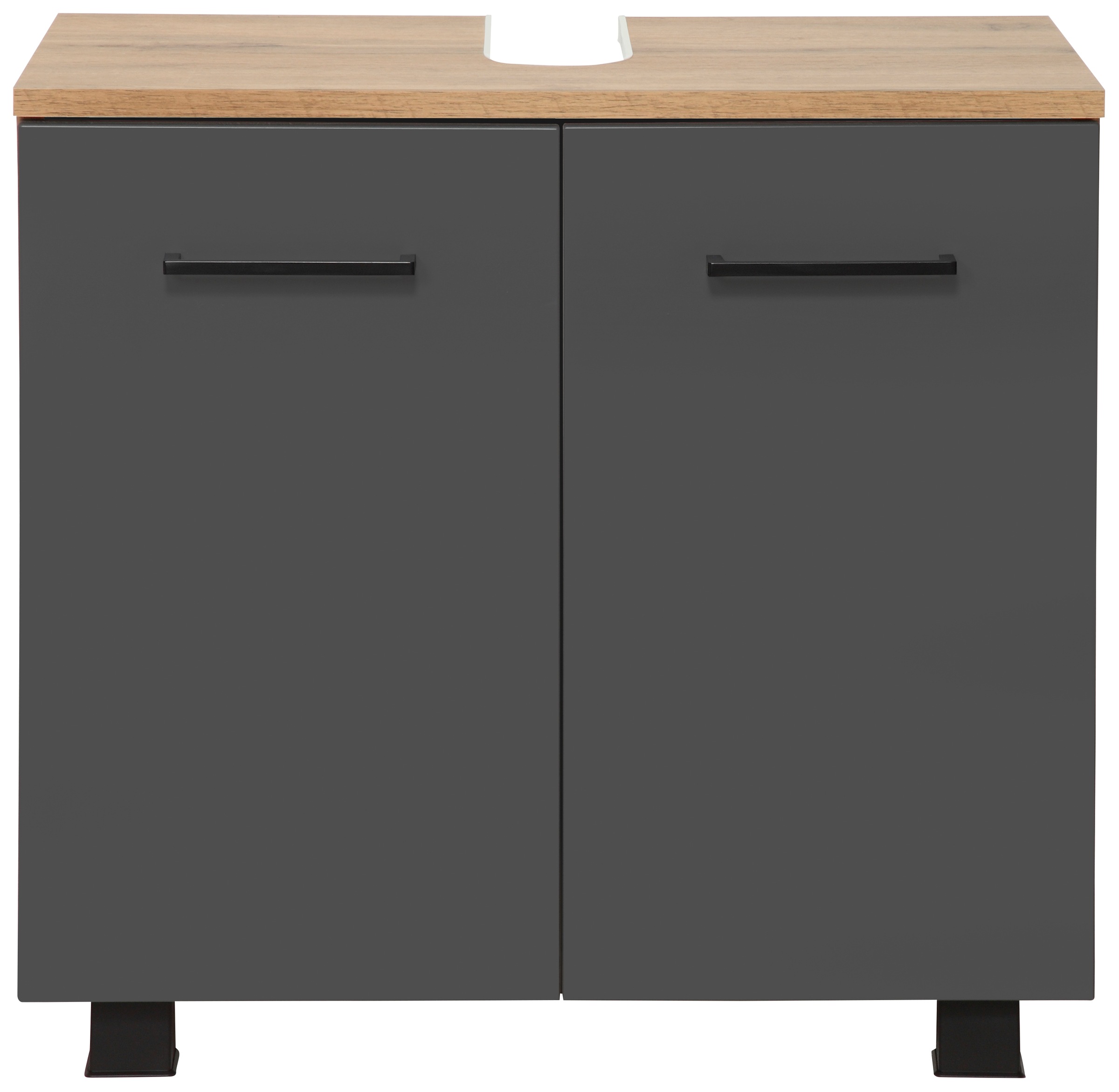 welltime Waschbeckenunterschrank »Trento, verschiedene Ausführungen und Farben«, Badmöbel, Breite 60cm, Badezimmerschrank Beckenunterschrank WBU
