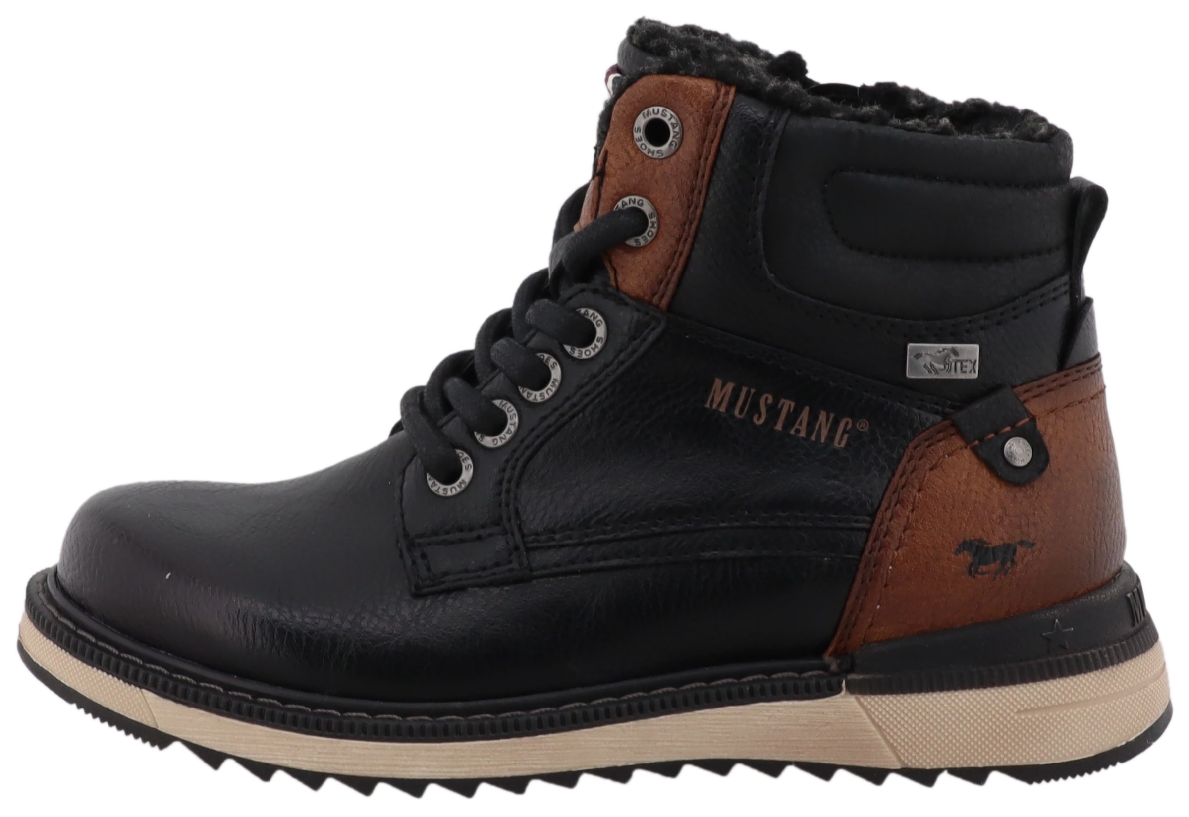 Mustang Shoes Winterboots »Donato«  Schnürboots, Outdoorboots mit TEX-Membrane