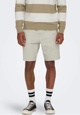 Shorts »ONSLINUS 0007 COT LIN SHORTS NOOS«