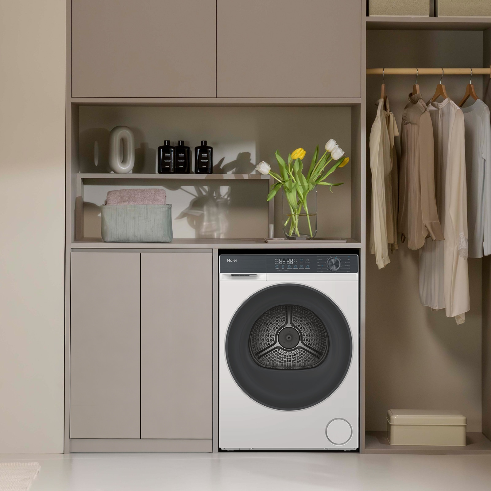 Haier Wärmepumpentrockner »HD80-C33637« G3 Serie Smart AI Automatikprogramm