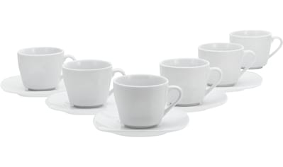 Tasse »Square Weiss«, (Set, 12 tlg.)