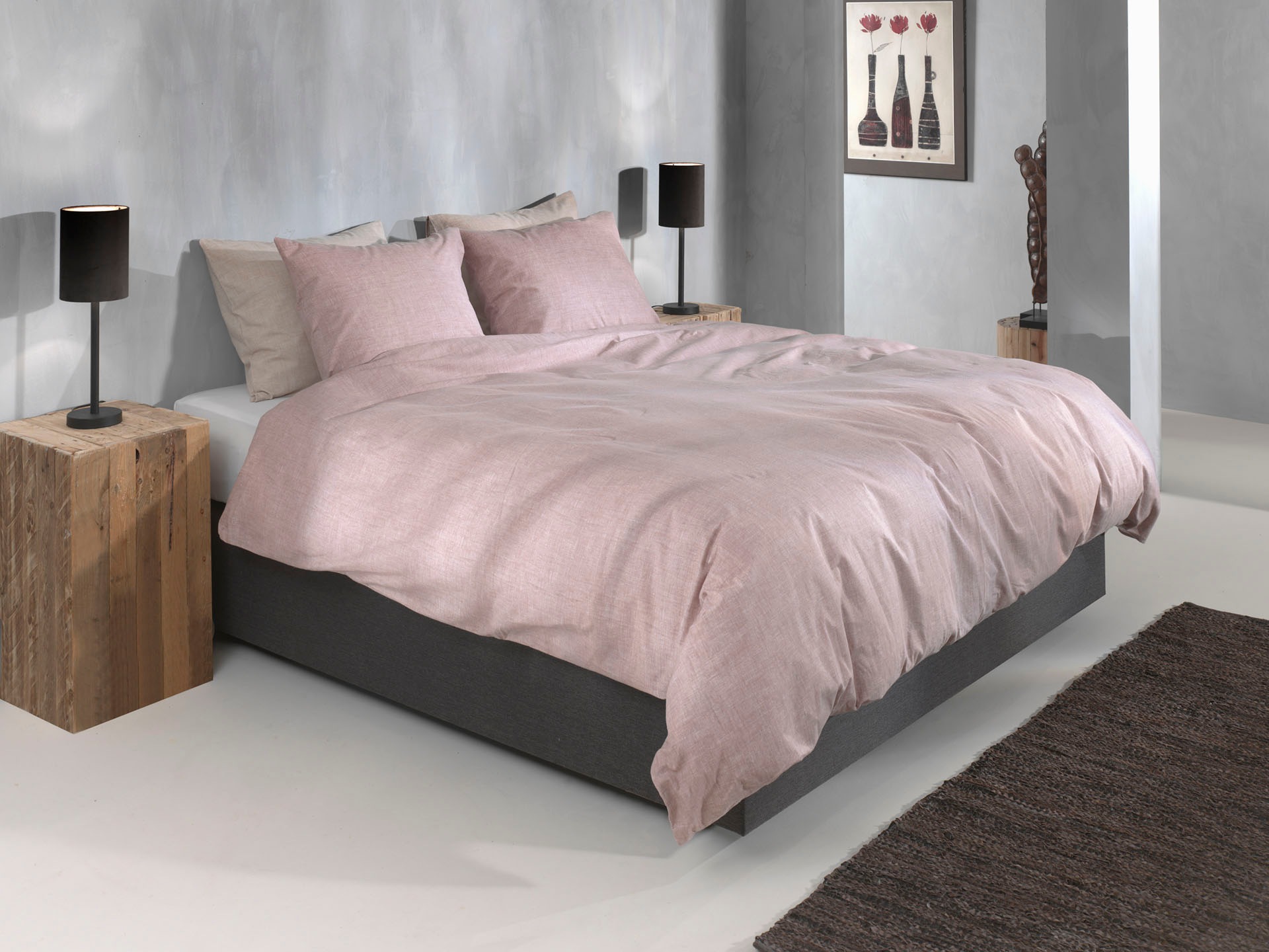 ZO HOME Bettwäsche »Flanella-di-Lino« 2 Stk. tlg. Bettwäsche aus 100% Baumw günstig online kaufen