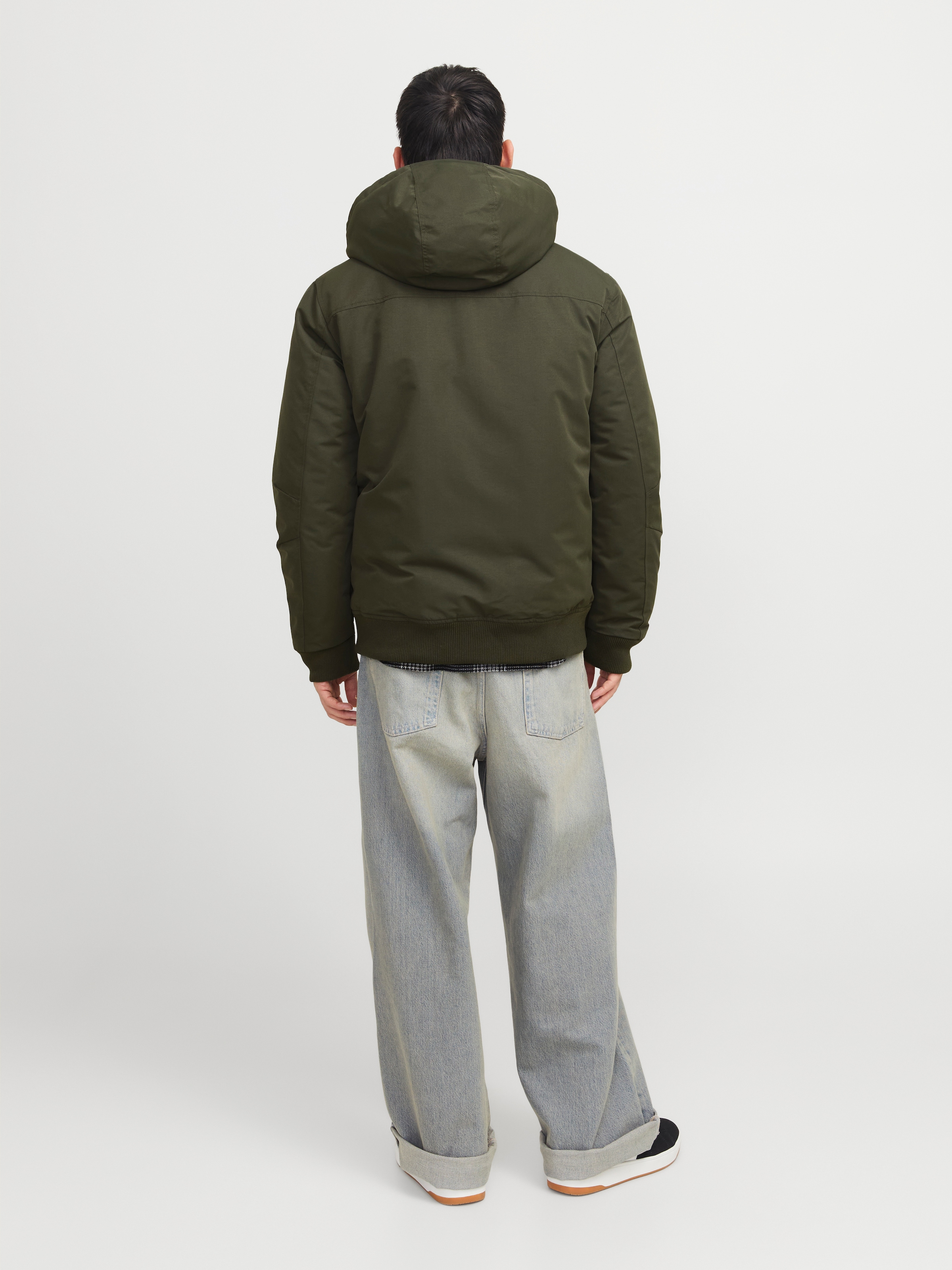 Jack & Jones Bomberjacke »JJCONSTRUCT BOMBER«, mit Kapuze