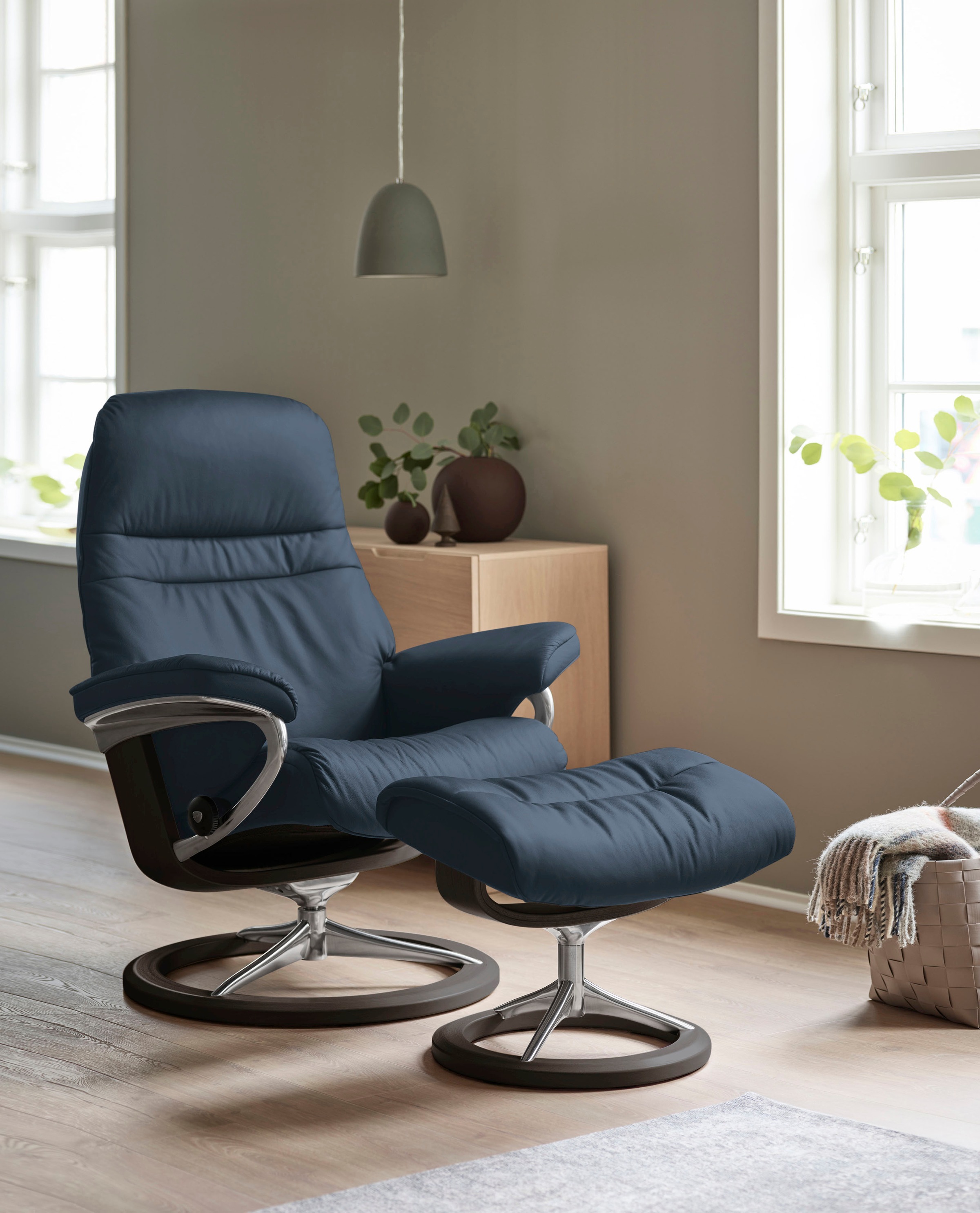 Stressless® Fußhocker »Sunrise«, mit Signature Base, Gestell Wenge