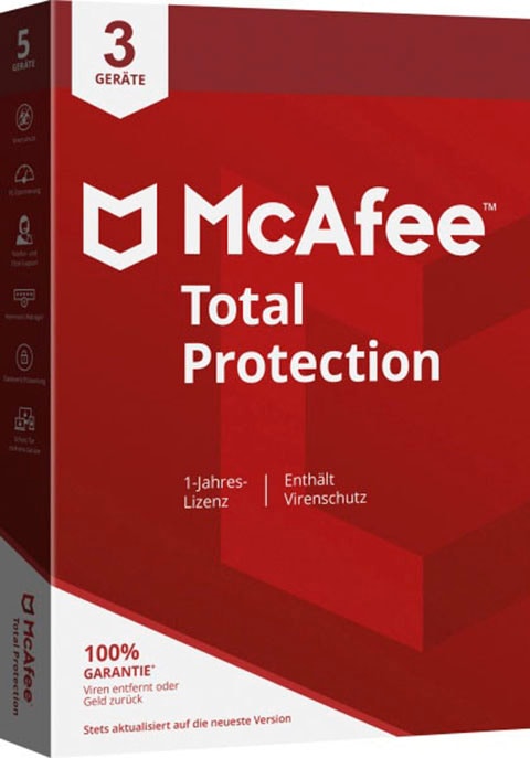 McAfee Virensoftware »McAfee Total Protection 03-Device (Code in a Box)«, (1 St.)