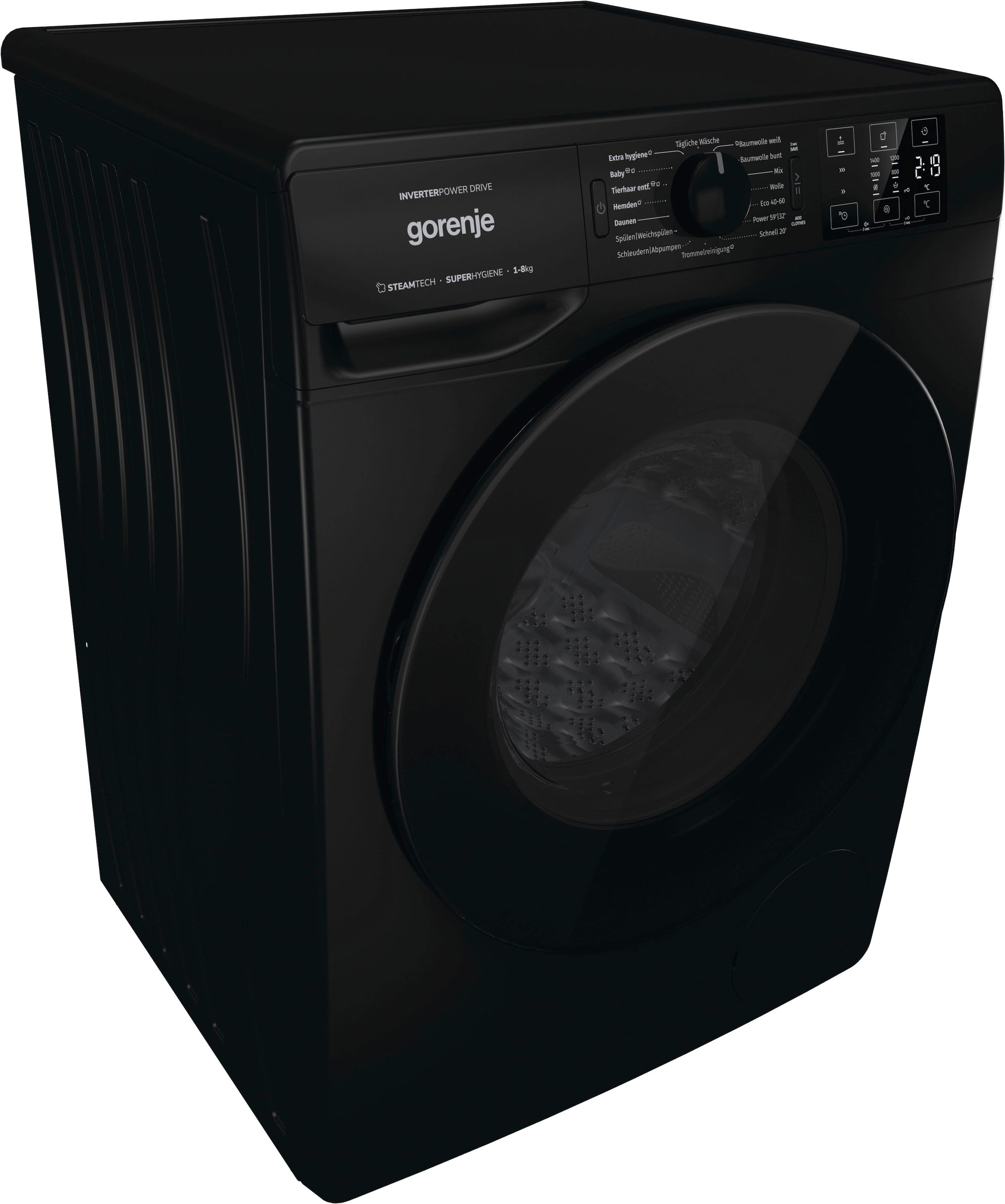 GORENJE Waschmaschine »WNFHEI 84 ADPSB«, WNFHEI 84 ADPSB, 8 kg, 1400 U/min