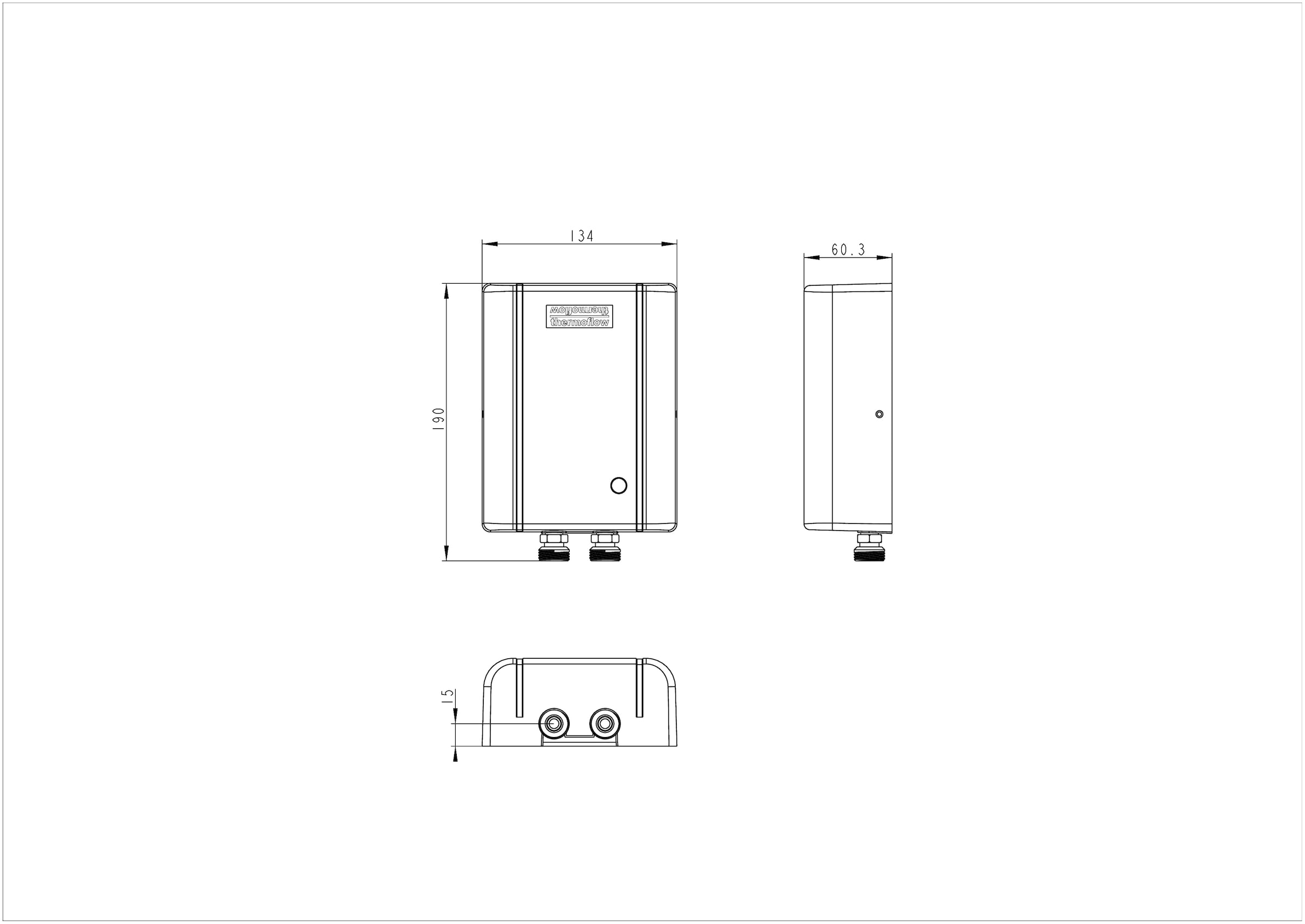 Thermoflow Klein-Durchlauferhitzer »Thermoflow Elex 3,5«