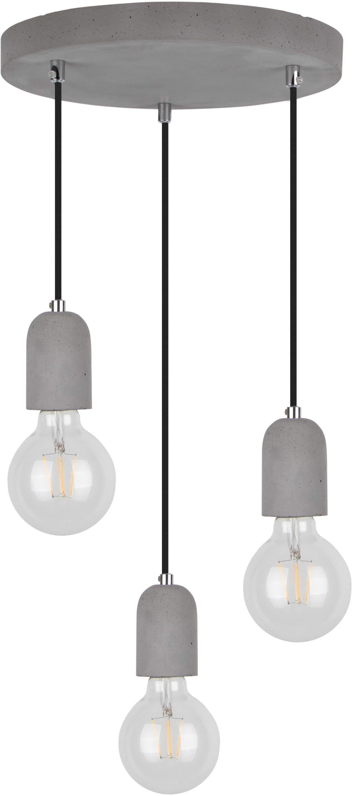 SPOT Light Pendelleuchte »AMORY«, 3 flammig, Leuchtmittel E27   ohne Leucht günstig online kaufen