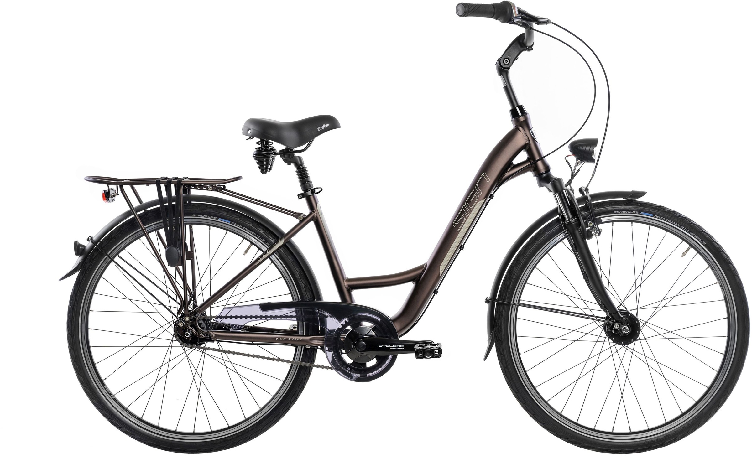 Bild von SIGN Cityrad, 7 Gang, Shimano, NEXUS SG-C3001-7C Schaltwerk, für Damen und Herren