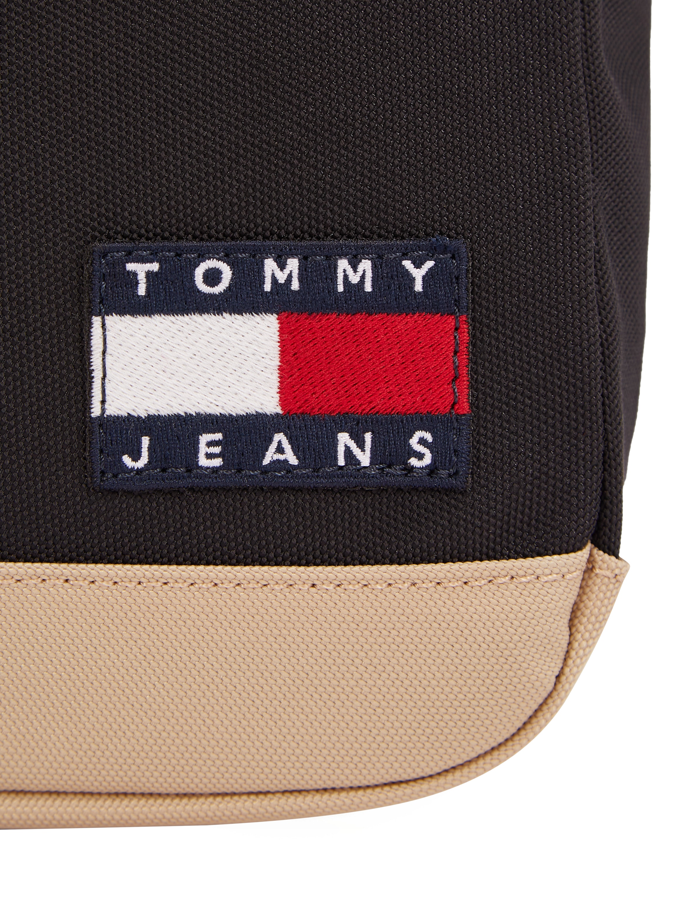 Tommy Jeans Umhängetasche »TJM ESS DAILY SQUARED REPORTER«, Men Schultertasche, Freizeittasche mit kontrastfarbigem Boden
