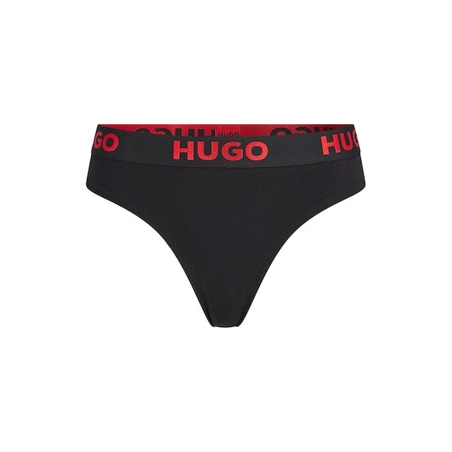 Bund online HUGO mit »THONG LOGO«, elastischem String SPORTY bestellen