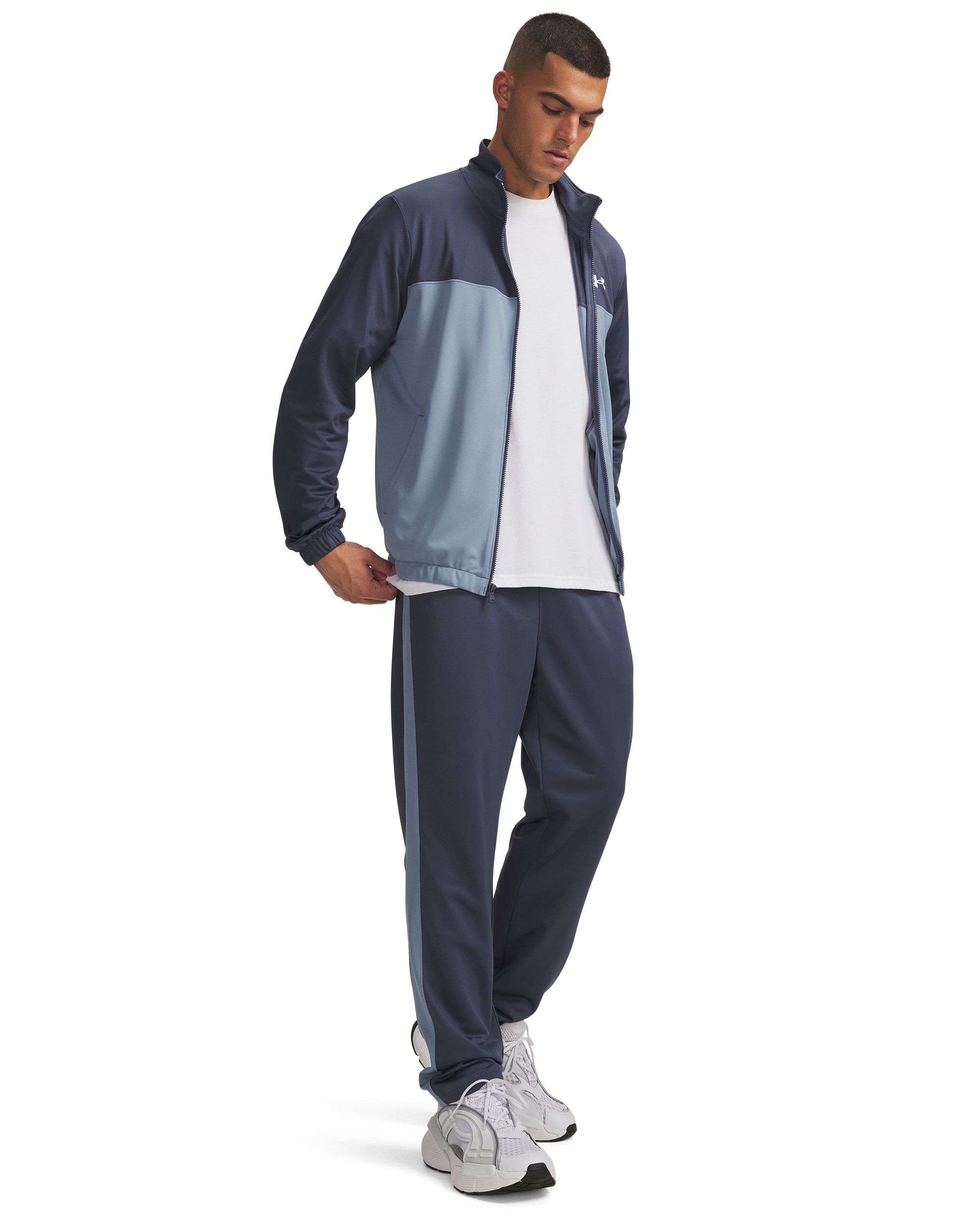 Under Armour® Trainingsanzug »UA EMEA TRACKSUIT NOVELTY« Trainingsanzug als zweiteiliges Outfit, aus Polyester