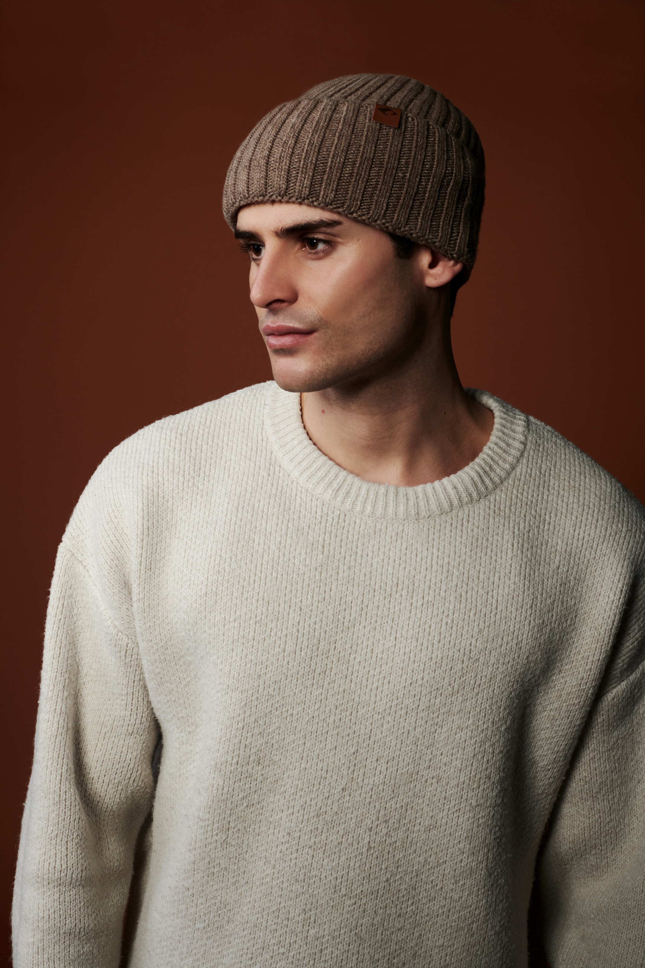 chillouts Strickmütze »Darian Hat« mit extra hohem Umschlag