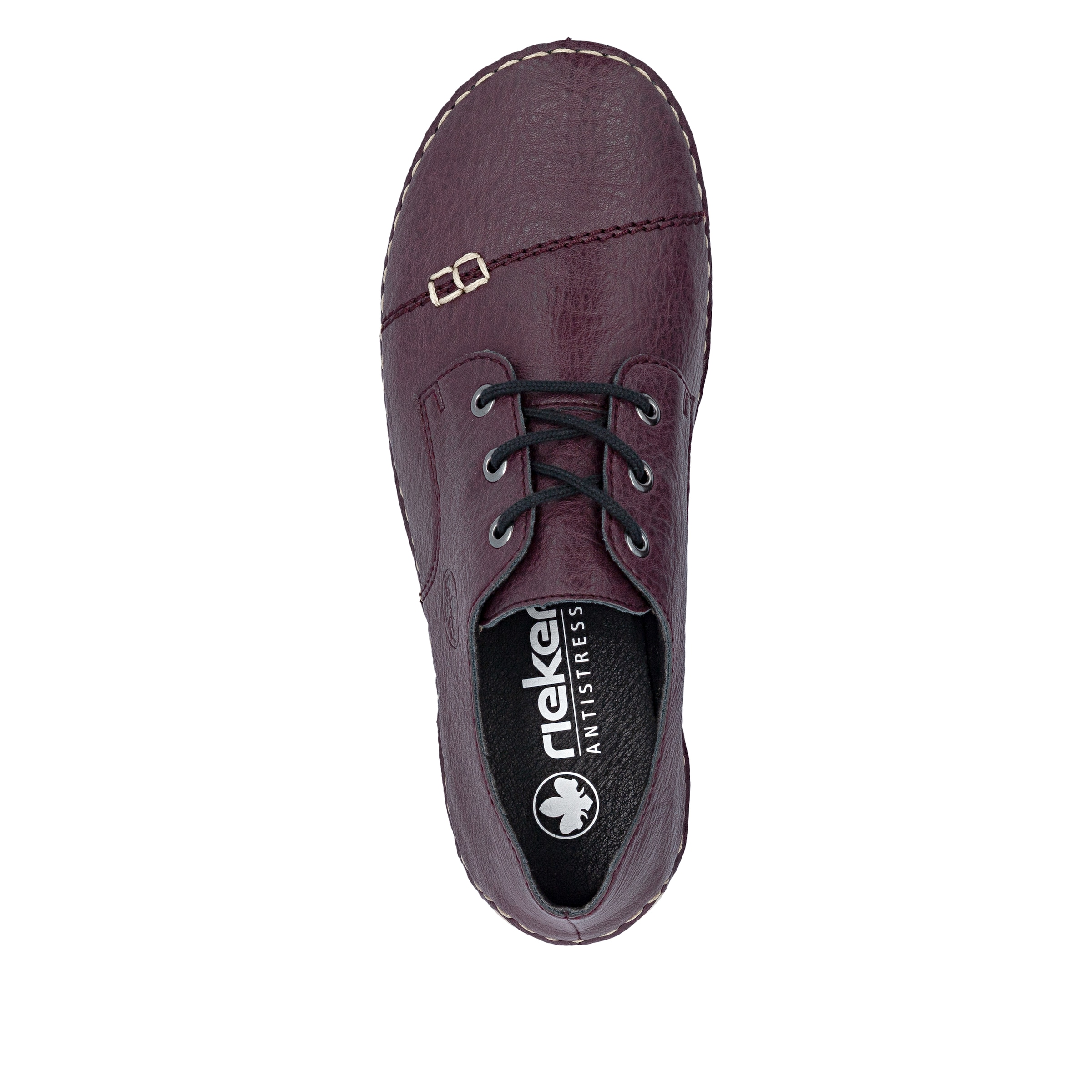 Rieker Sneaker  Schnürschuh, Halbschuh, Freizeitsneaker mit Label