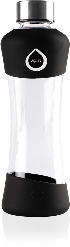 equa Trinkflasche »Active black«, Borosilikatglas, ideal für Freizeitaktivitäten, 550 ml kaufen