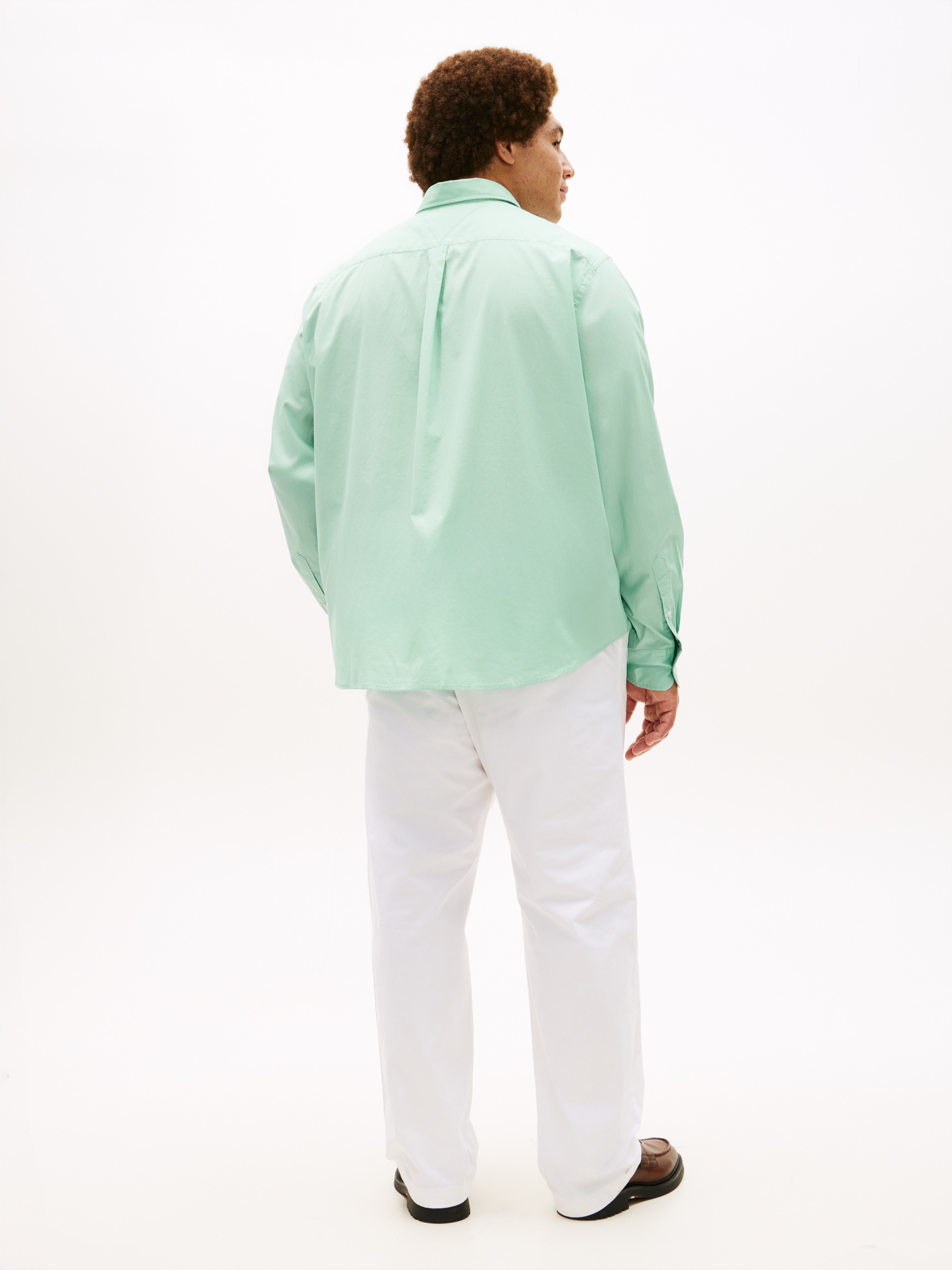 Tommy Hilfiger Big & Tall Langarmhemd »BT-FLEX POPLIN SOLID« Große Größen, regular fit