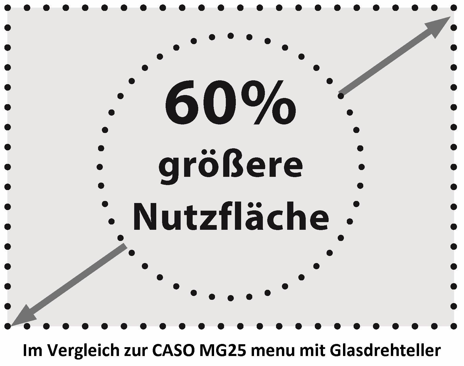Caso Mikrowelle »MG25C« Grill 900 W