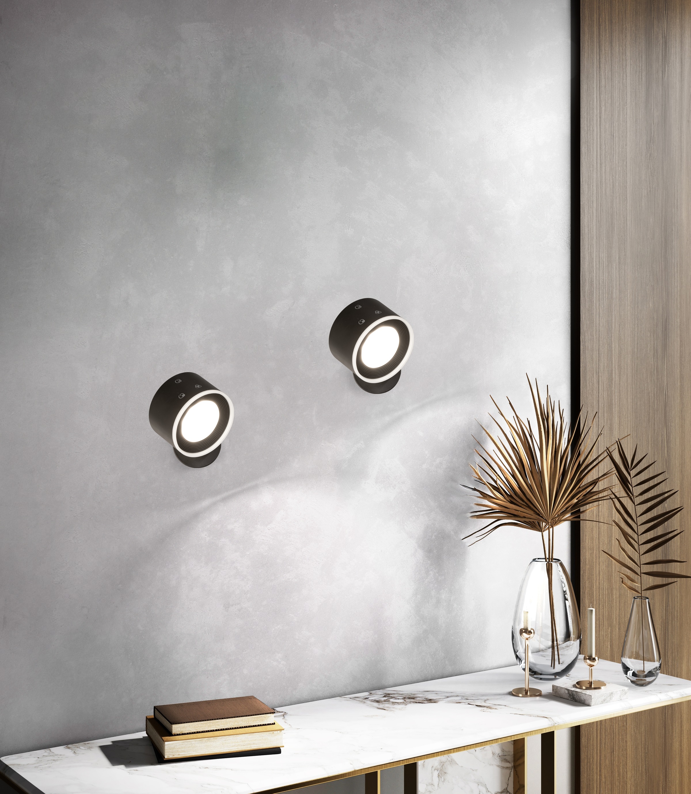 easy! BY FHL LED Wandleuchte »Magnetic«, 1 flammig, Leuchtmittel LED-Modul | LED fest integriert, lange Leuchtdauer