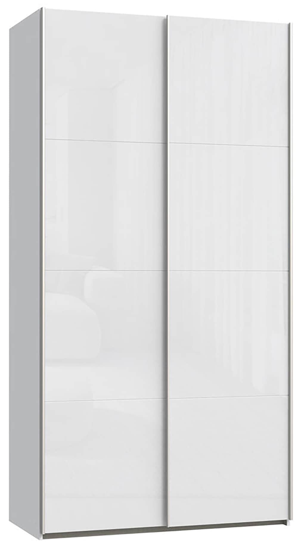 FORTE Schwebetürenschrank »Fittio, Made in Europe, 2 Schiebetüren, modernes Design«, Höhe 2,35 mtr, stehende Montage