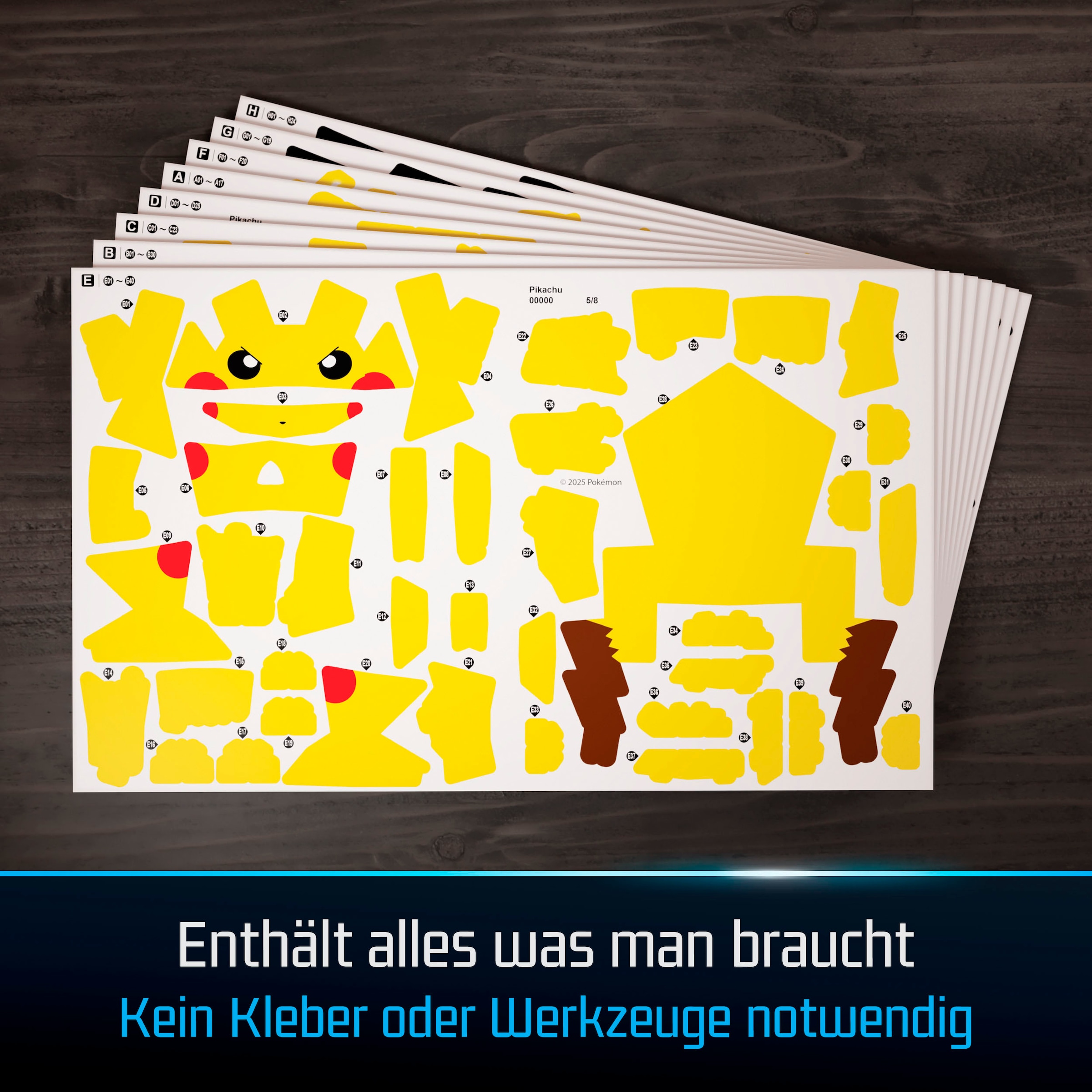 Spin Master Puzzle »4D Build - Pokémon Pikachu«