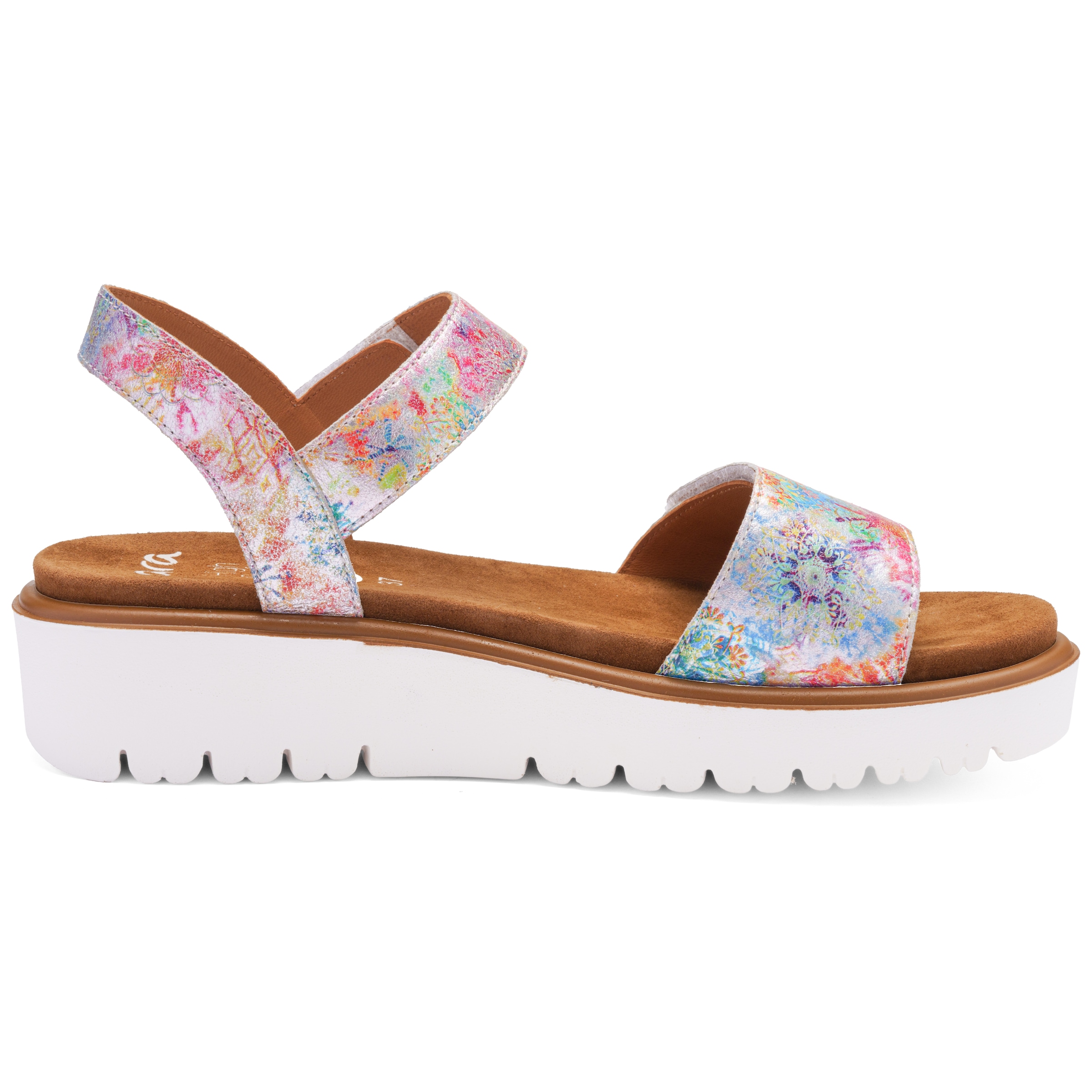 Ara Keilsandalette »BILBAO«  , Sommerschuh, Sandale, Keilabsatz, Klett, Weite G (weit)