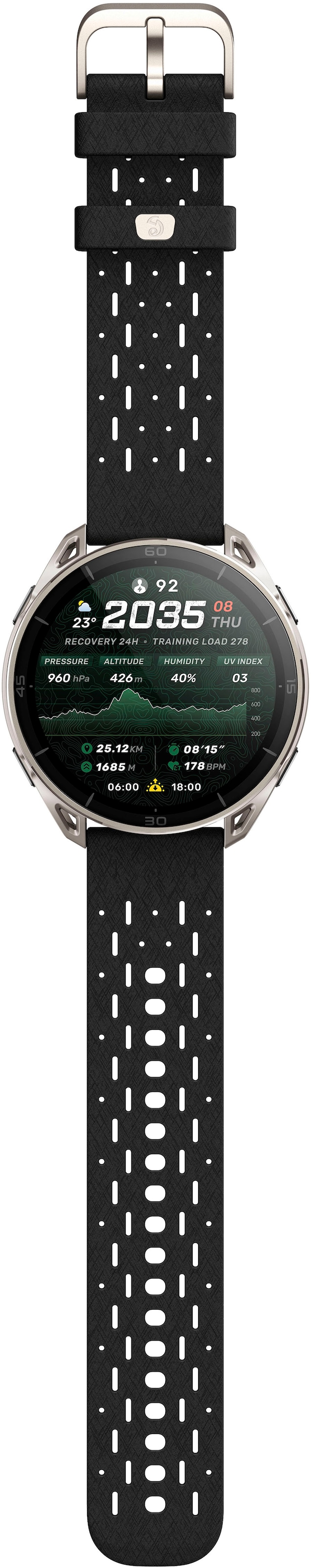 Amazfit Smartwatch »Cheetah 2 Ultra« Amazfit OS