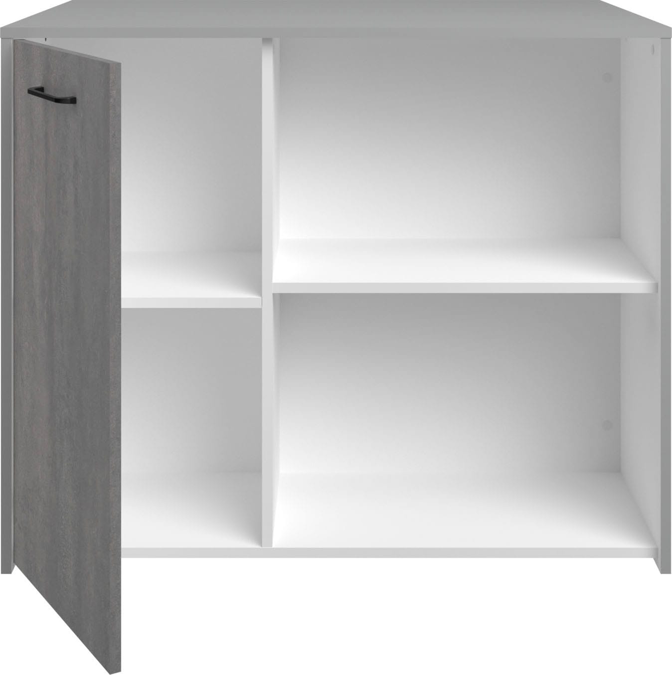 Parisot Mehrzweckschrank-Set »Parisot, Malice 6 - Buffet, Beistellschrank auf Rollen, Insel« 3-teilig, Buffet, Beistellschrank auf Rollen, Beistellschrank/Insel, 3 Stk. tlg.