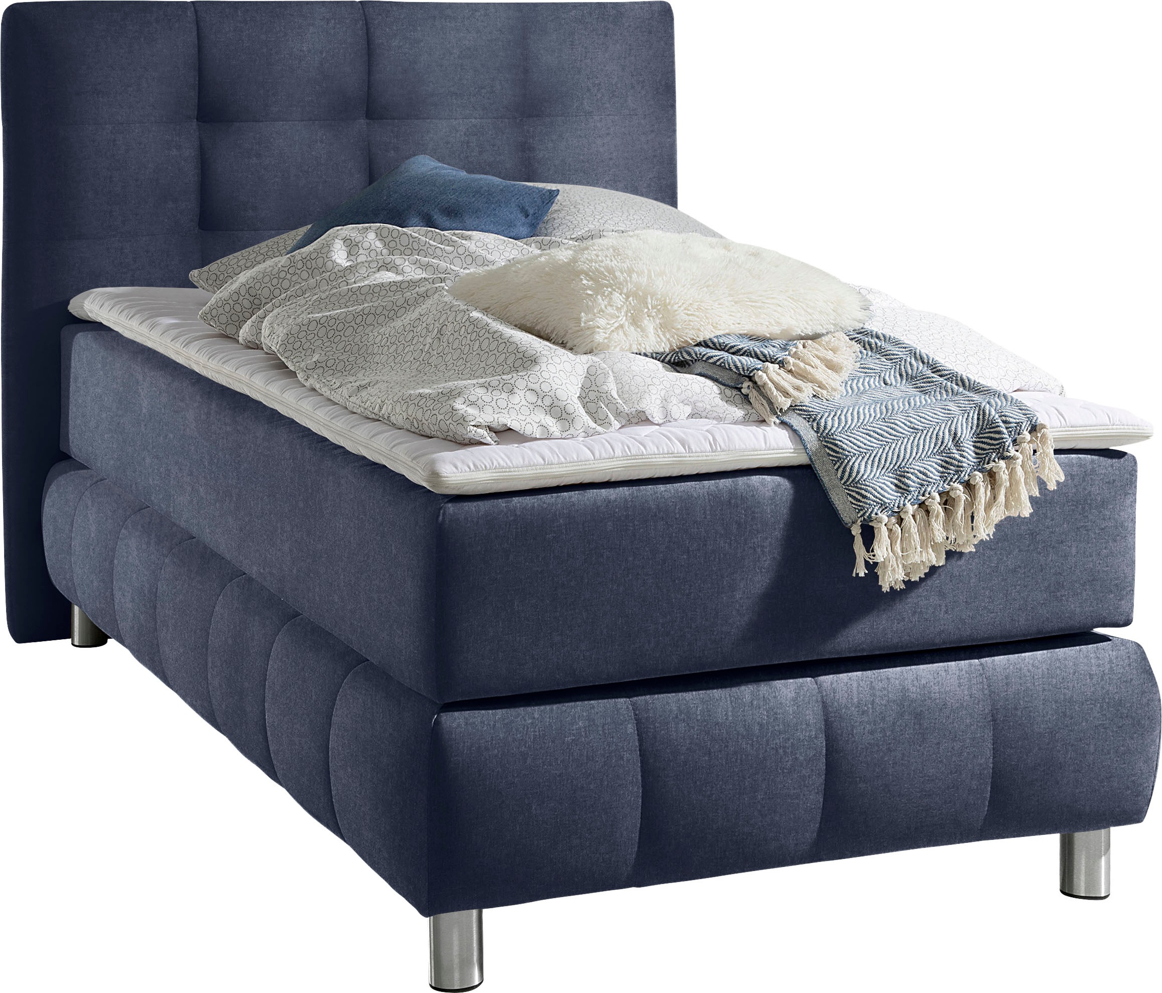 andas Boxspringbett »Salo«, incl. Topper, 6 Breiten, 2 Härtegrade, TFK auch in Härtegrad 4