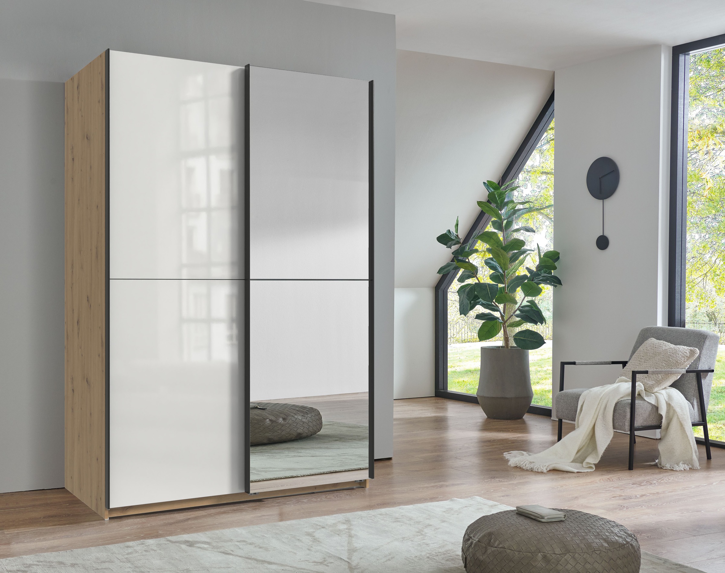 Wimex Kleiderschrank »Mugano, B/T/H 135 oder 180/65/198cm, Made in Germany« günstig online kaufen